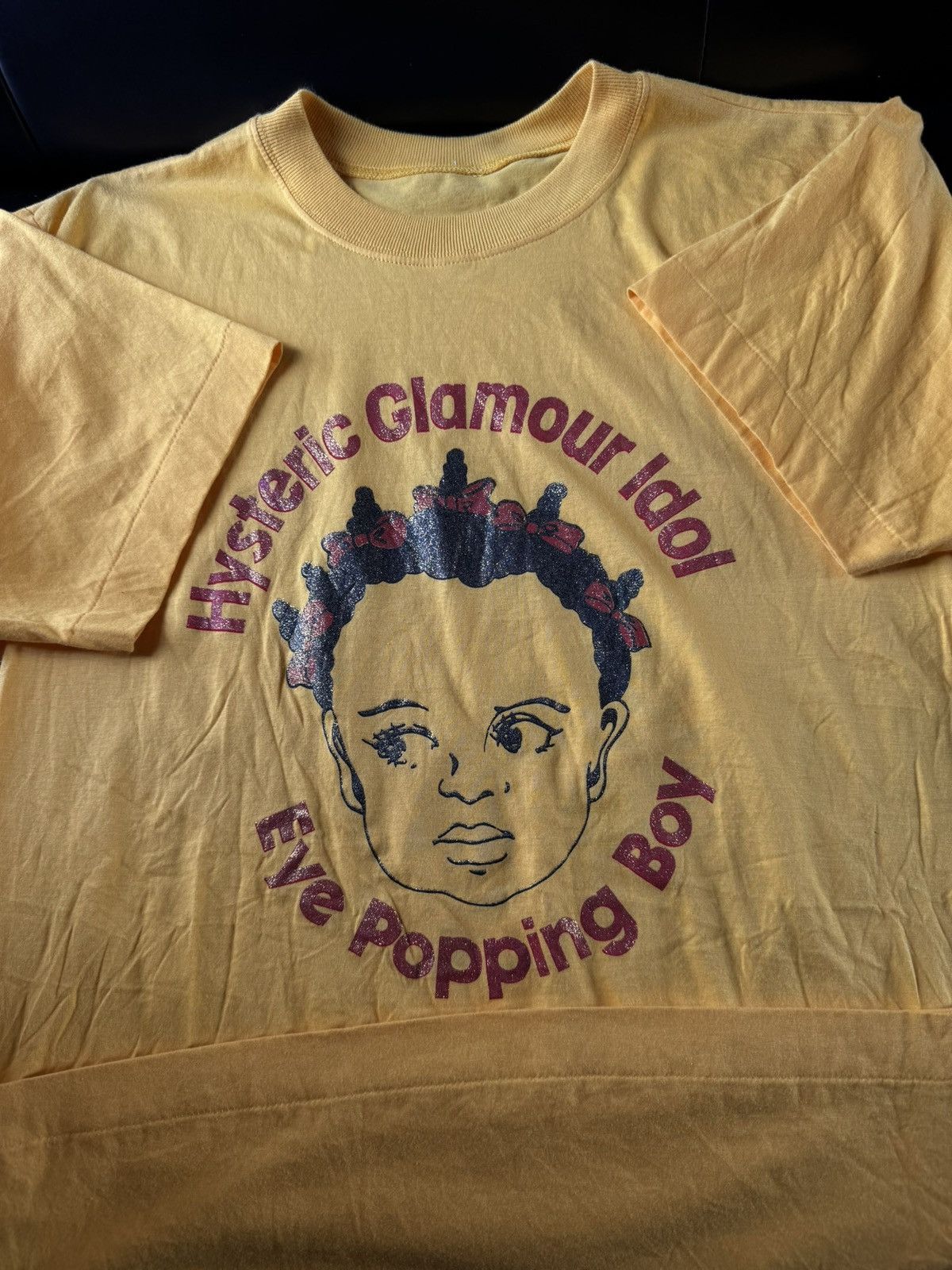 Hysteric Glamour Vintage Hysteric Glamour Eye popping boy Tshirt Size US M / EU 48-50 / 2 - 4 Thumbnail