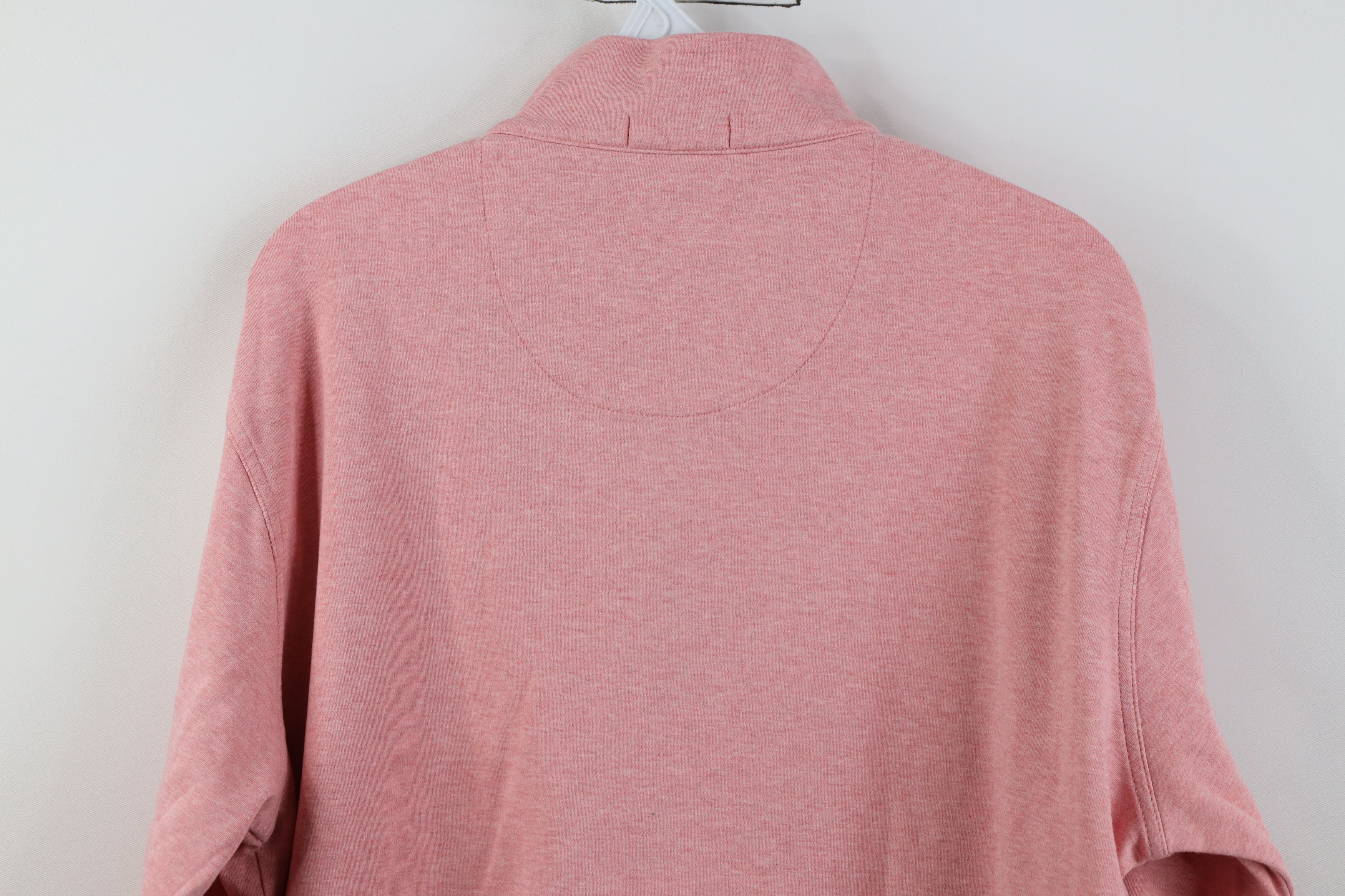 Peter Millar Peter Millar Interlock Soft Quarter Half Zip Sweater Pink Size US M / EU 48-50 / 2 - 13 Thumbnail