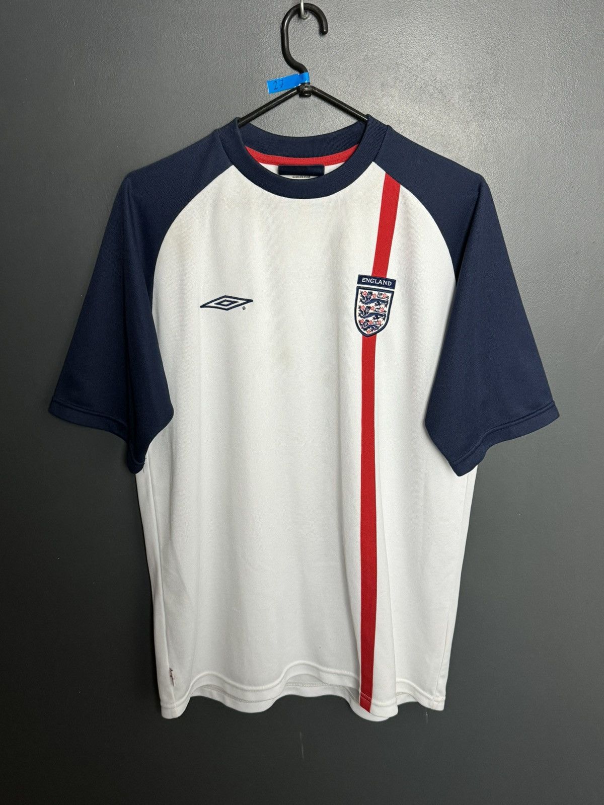 Umbro England National Team 01/03 Training Football Soccer Jersey Size US L / EU 52-54 / 3 - 1 Thumbnail