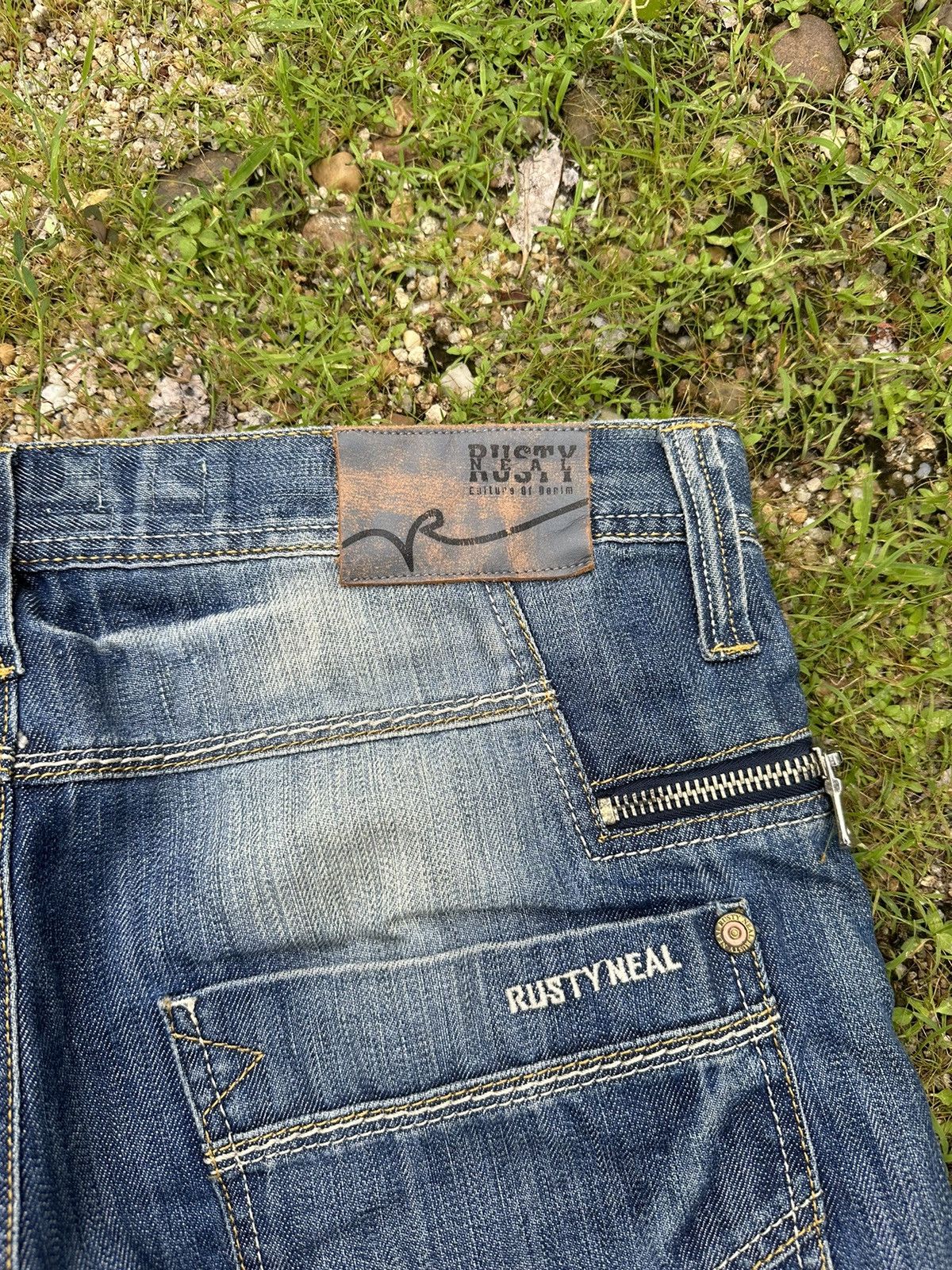 Seditionaries CRAZY RUSTY NEAL CULTURE OF DENIM PANTS W36 Size US 36 / EU 52 - 16 Thumbnail