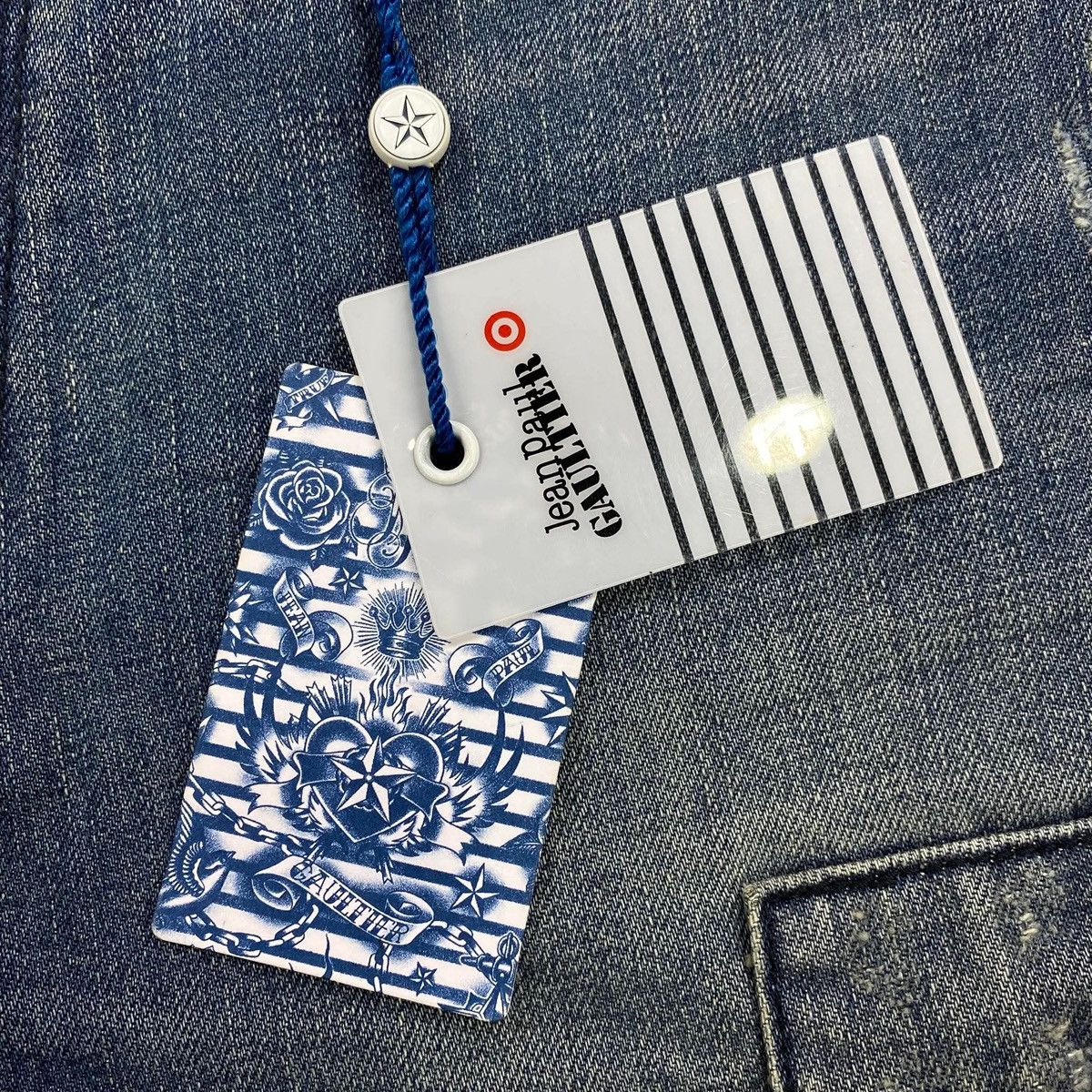 Jean Paul Gaultier Patchwork Denim Jeans Size US 34 / EU 50 - 14 Thumbnail
