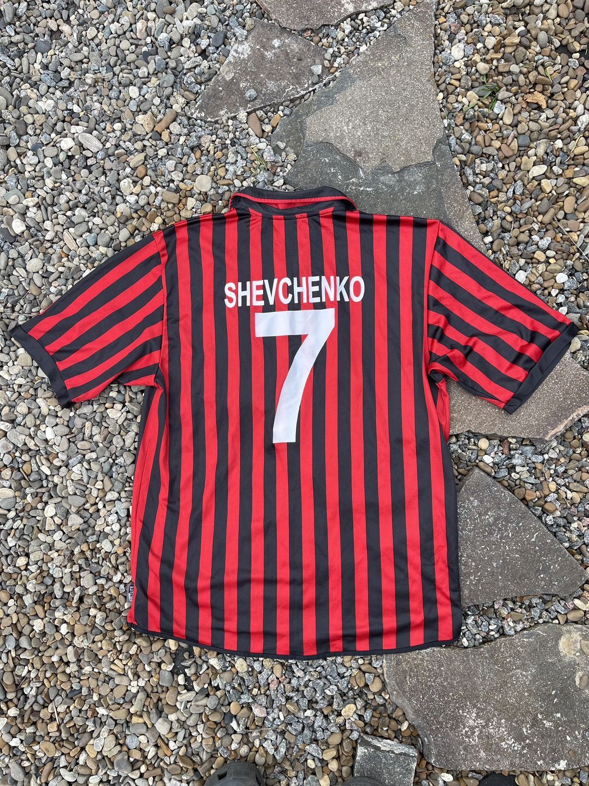 Adidas × Vintage 1999/2000 Adidas Milan #7 Shevchenko vintage soccer jersey Size US XL / EU 56 / 4 - 11 Thumbnail