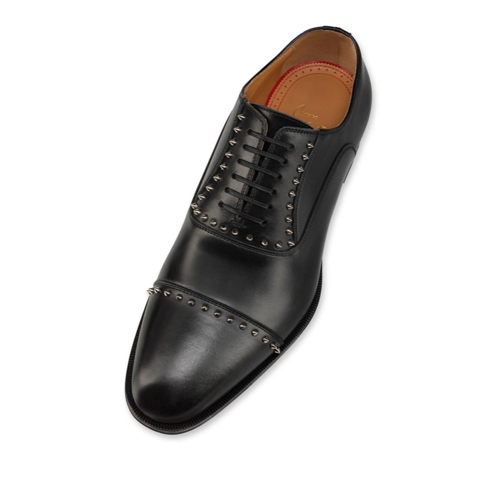 Christian Louboutin Christian Louboutin Leather Spike Oxford Dress Loafer 40 7 Size US 7 / EU 40 - 6 Thumbnail