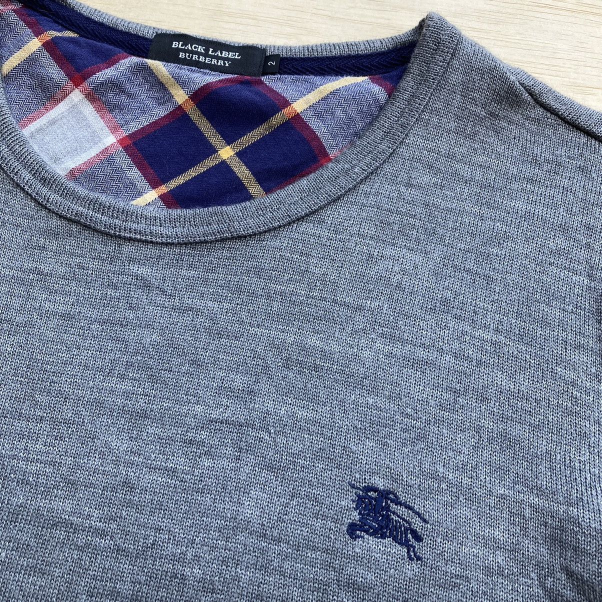 Burberry × Designer BURBERRY LONG SLEEVE BLACK LABEL TEE Size US S / EU 44-46 / 1 - 3 Thumbnail