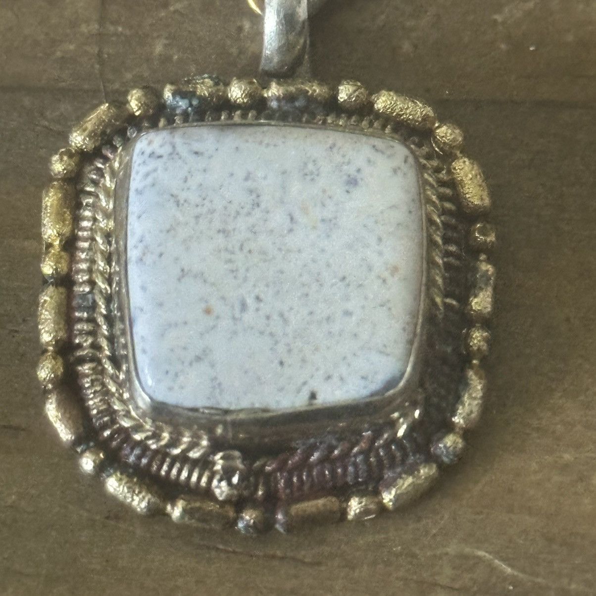 Vintage Vintage paisley silk scarf pendant necklace Size ONE SIZE - 3 Thumbnail
