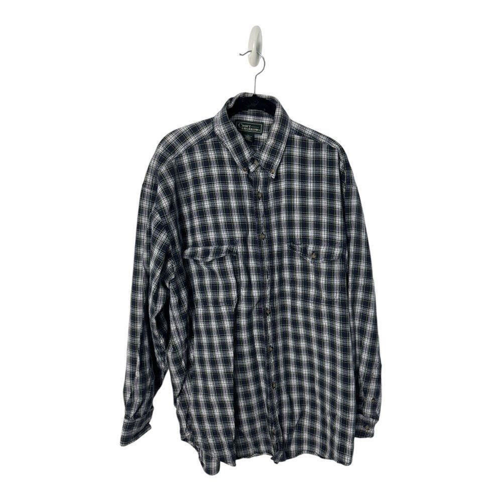 Croft & Barrow Croft & Barrow SZ L plaid button down shirt Size US L / EU 52-54 / 3 - 1 Thumbnail