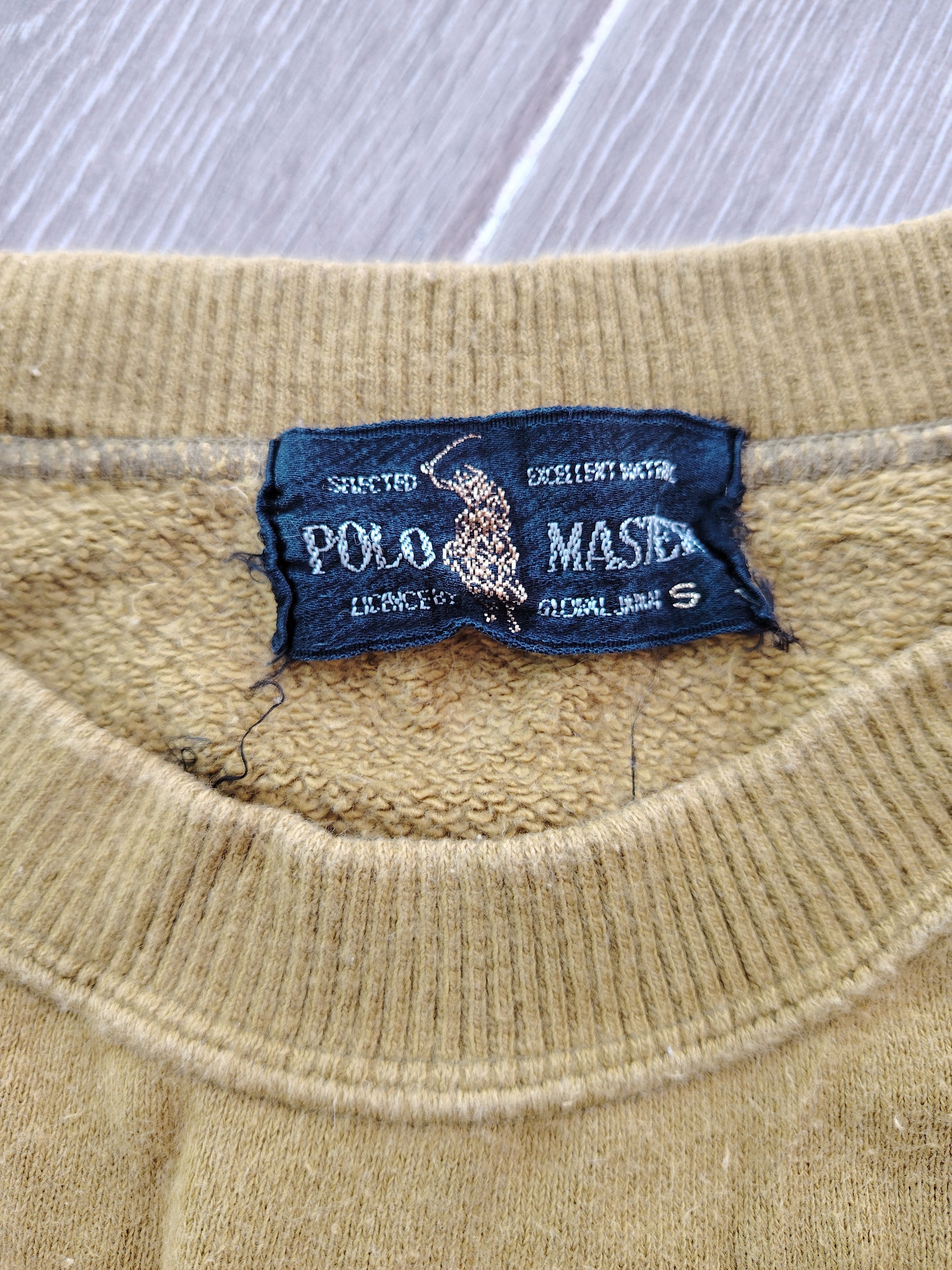 Japanese Brand × Polo Ralph Lauren × U.S. Polo Assn. Vintage Polo Master Crewneck Sweatshirt Japan Size S / US 4 / IT 40 - 4 Thumbnail