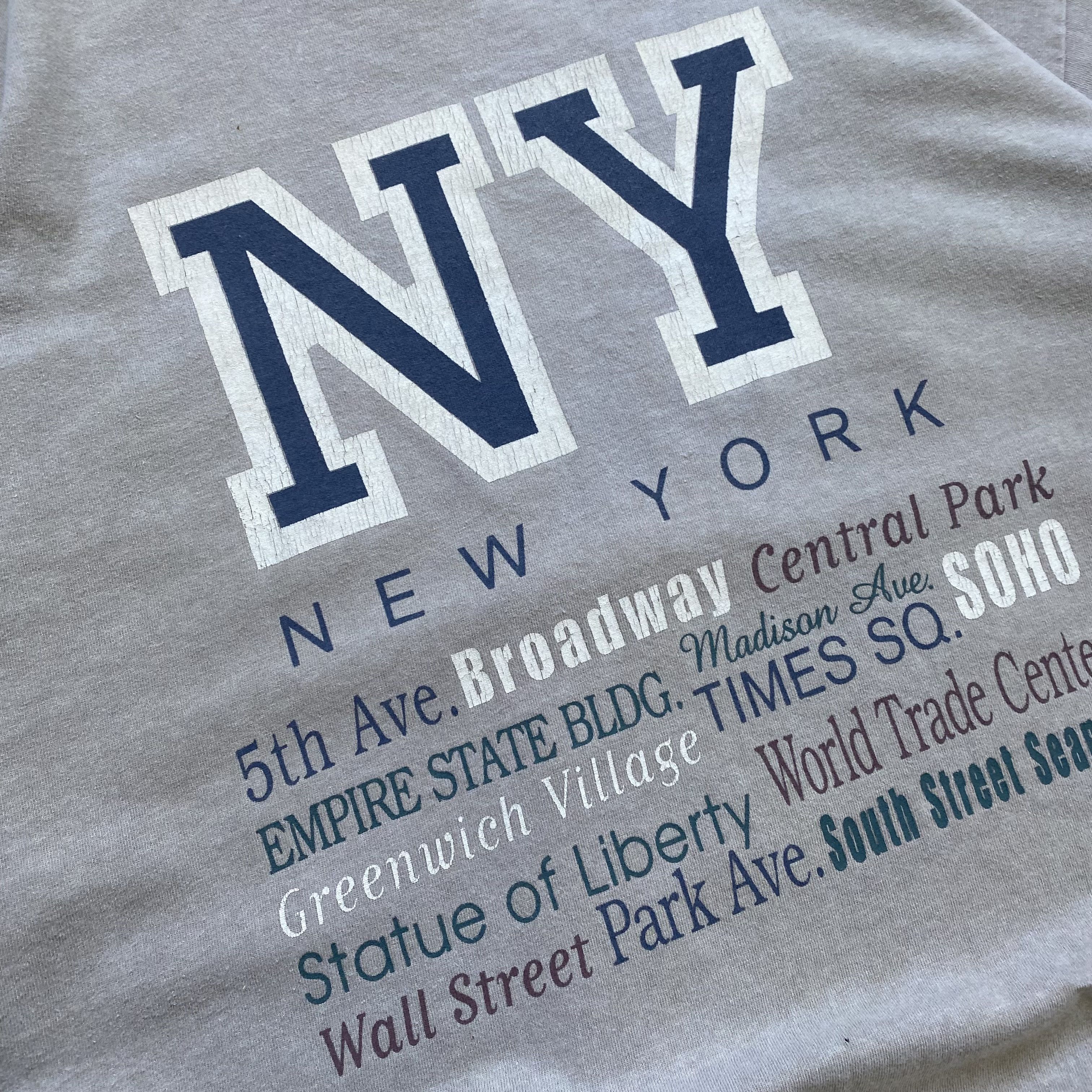 I Love NY 🗽Vintage 90s New York Heavy Boxy tee Phoenix USA Size US XL / EU 56 / 4 - 4 Thumbnail