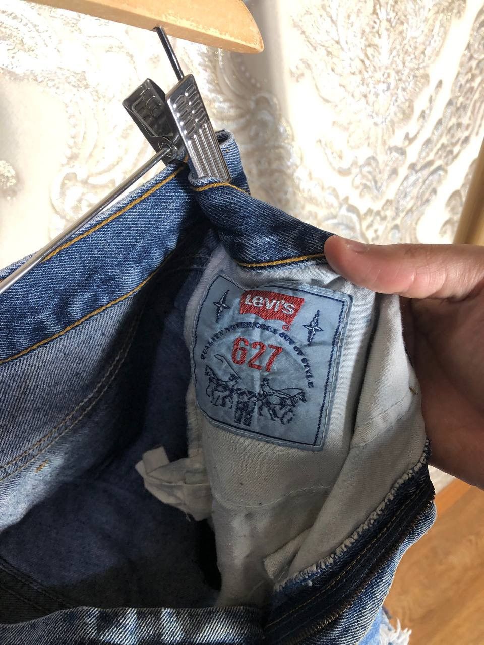 Levi's Vintage Clothing VERY RARE LEVIS 627 DESIGNER DENIM JEANS RETRO USA Y2K 90s Size US 29 - 11 Thumbnail