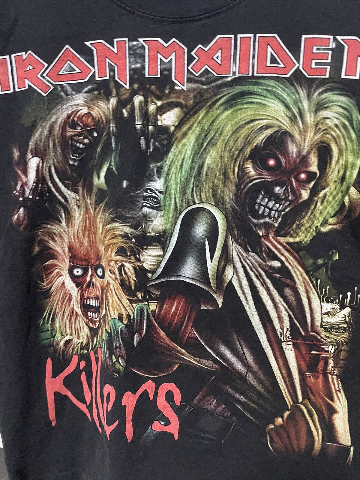 Band Tees Vintage Iron Maiden Killers Band Tee 90s Y2K Metal T-Shirt Size US M / EU 48-50 / 2 - 4 Thumbnail