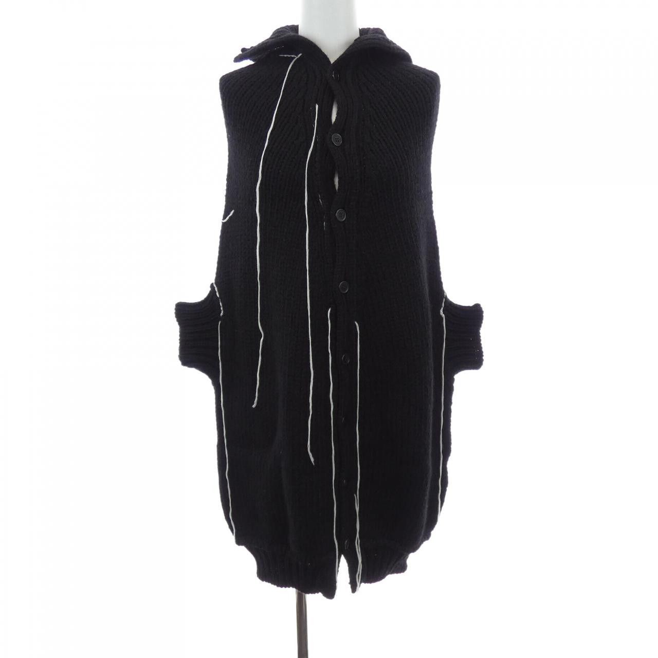 Other Yoji Yamamoto Yohji Yamamoto Cardigan Textile Tops FJ-K27-185 DUTY FREE for USA Size ONE SIZE - 1 Thumbnail