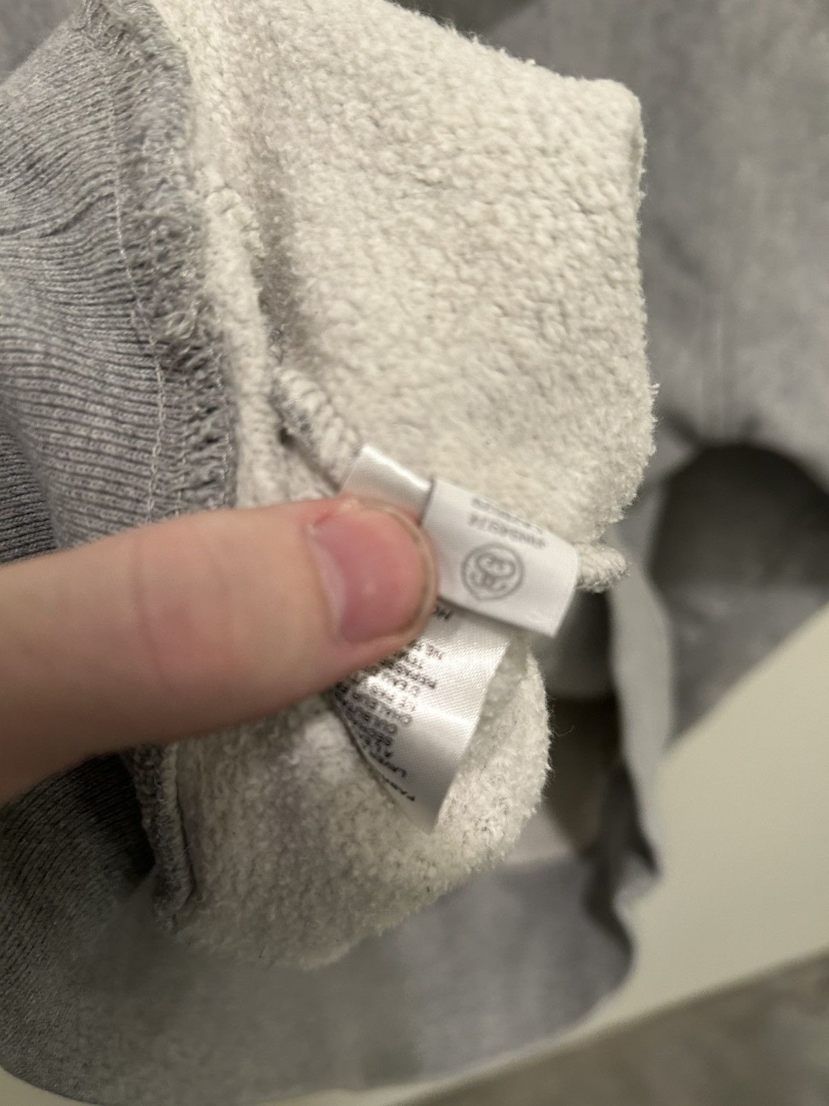 Stussy Grey Stüssy Embroidered Script Logo Hoodie M Size US M / EU 48-50 / 2 - 5 Thumbnail