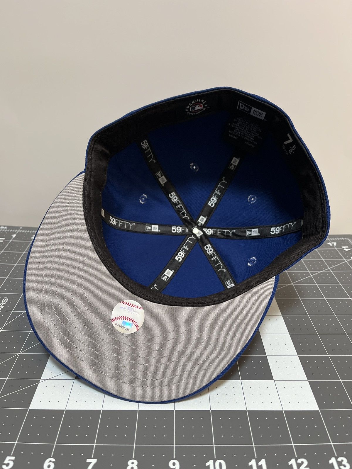 New Era LA Dodgers Metal Logo Clear Rhinestone 59fifty Fitted Size ONE SIZE - 5 Thumbnail
