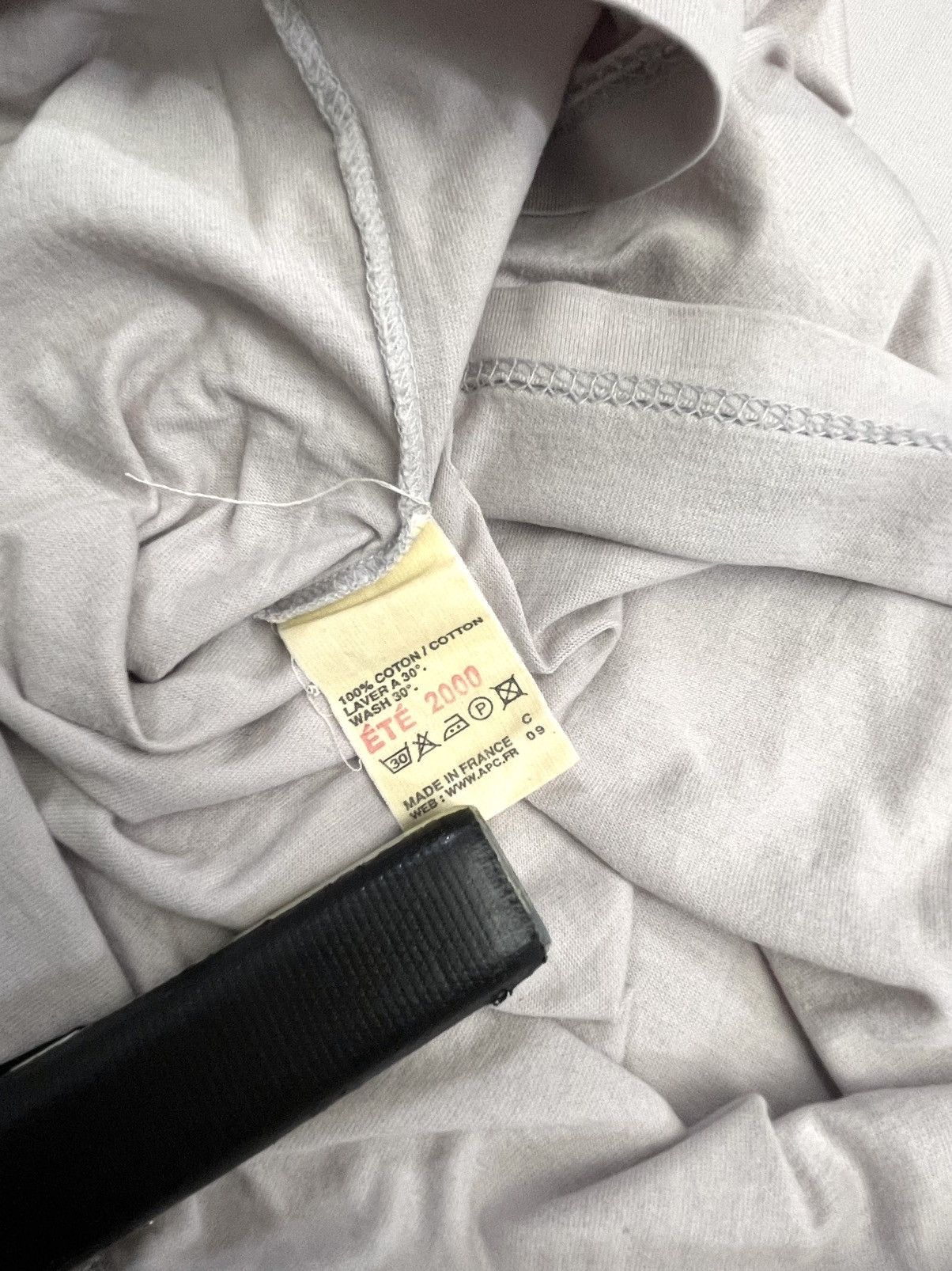A.P.C. RARE!!! Vintage APC Ringer Tshirt Size US L / EU 52-54 / 3 - 4 Thumbnail