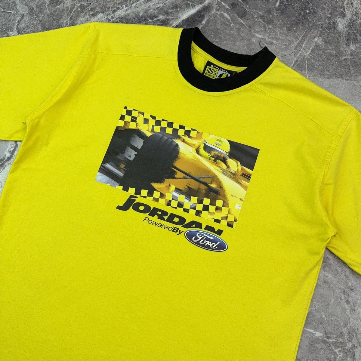 Formula 1 × NASCAR Vintage Jordan Grand Prix T shirt Racing Ford F1 Nascar Size US M / EU 48-50 / 2 - 4 Thumbnail