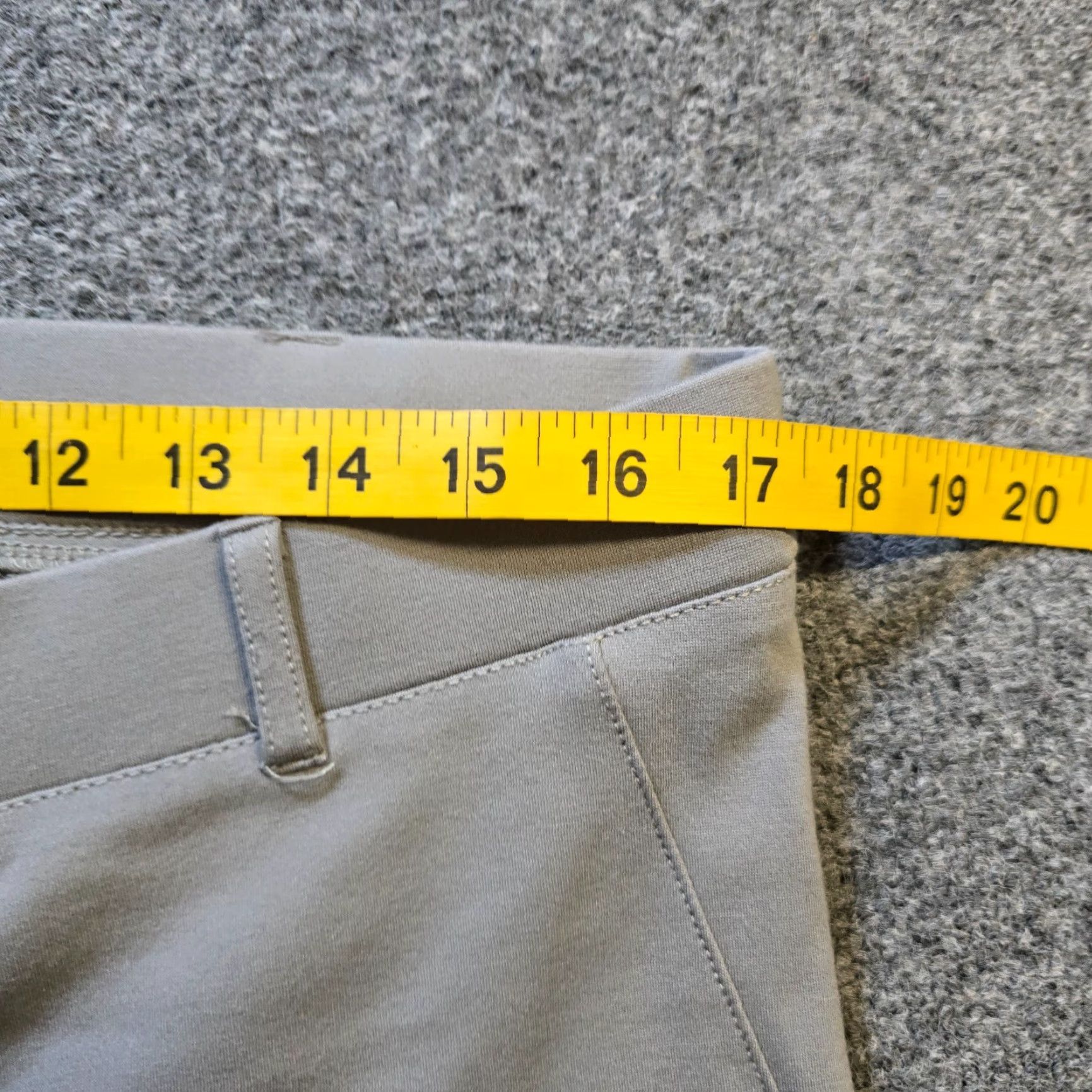 Vintage Betabrand Pants Womens XL Gray Stretchy Straight Leg Career Casual Capsule Shirt? Size 24" / US 00 / IT 34 - 4 Thumbnail