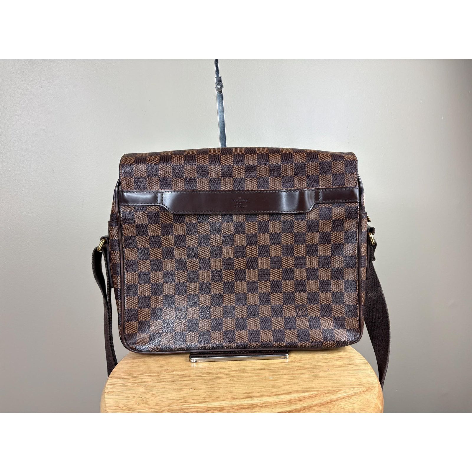 Louis Vuitton Authentic Louis Vuitton Shelton MM Damier Ebene Messenger Size ONE SIZE - 2 Thumbnail