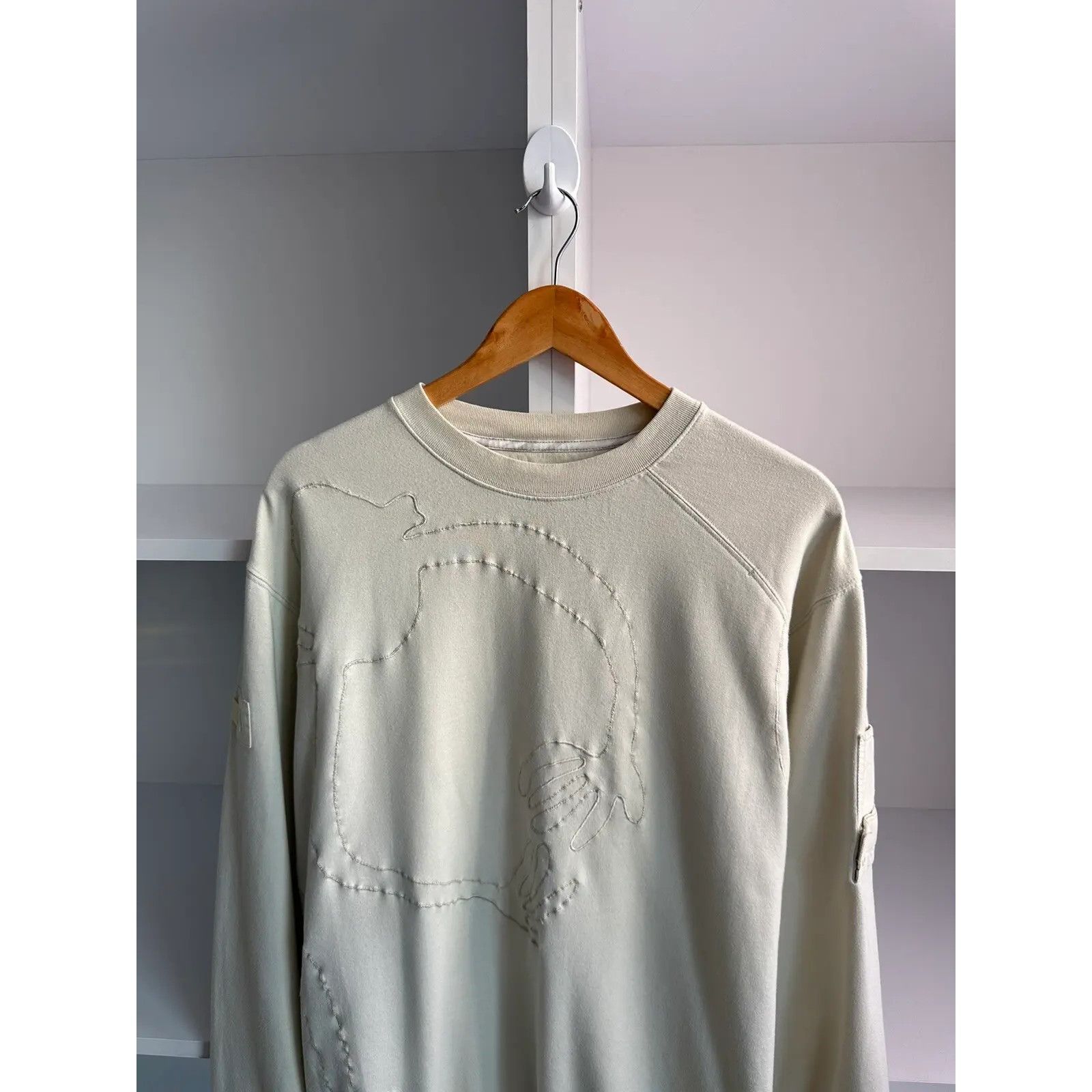 Maharishi VTG Maharishi Avant Garde Archival Beige Sweatshirt Size US M / EU 48-50 / 2 - 10 Thumbnail
