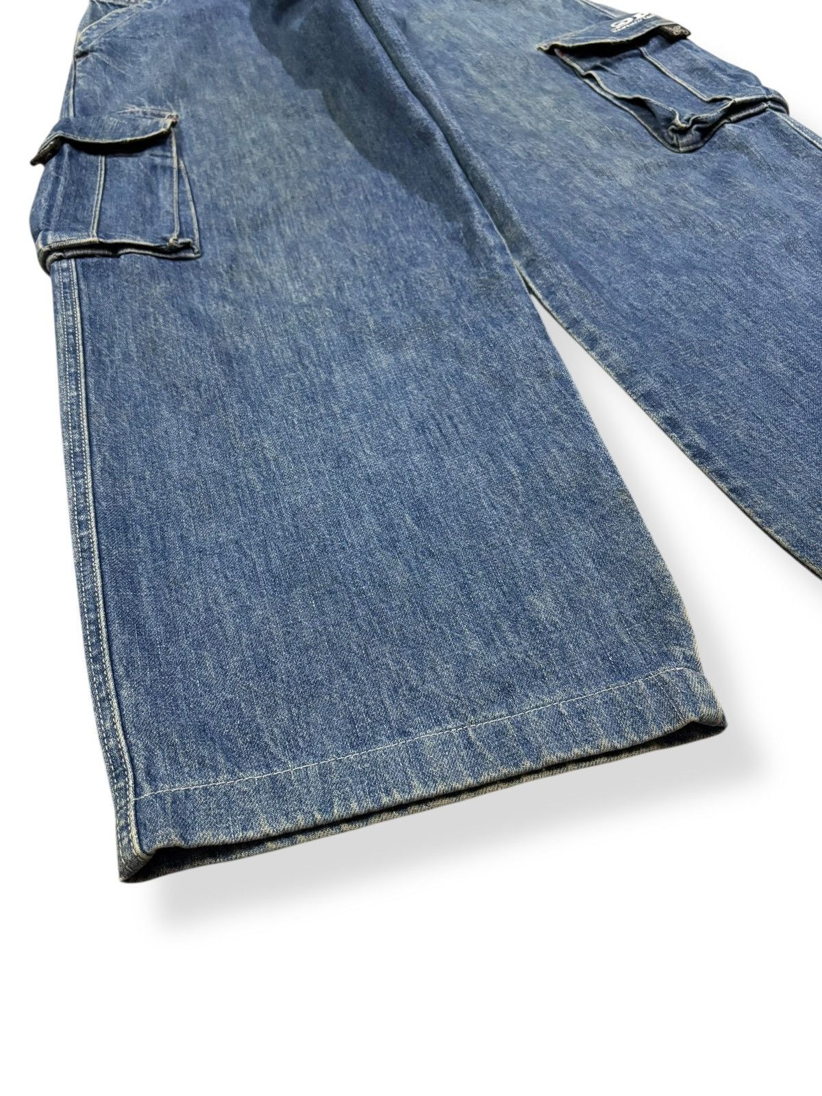 JNCO Vintage Y2K Japanese Brand Piko Baggy Cargo Jeans Size US 29 - 9 Thumbnail