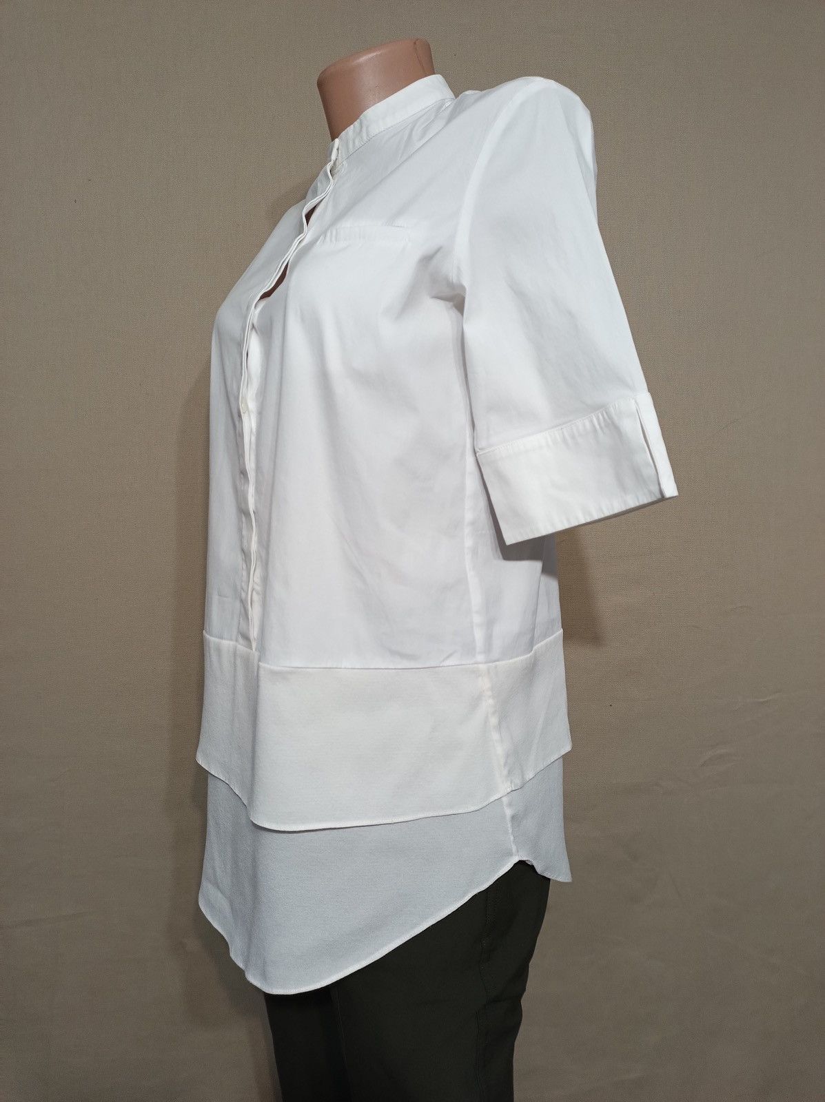 Fabiana Filippi Fabiana Filippi Cotton Silk Blouse Shirt Women’s Size M Size S / US 4 / IT 40 - 6 Thumbnail