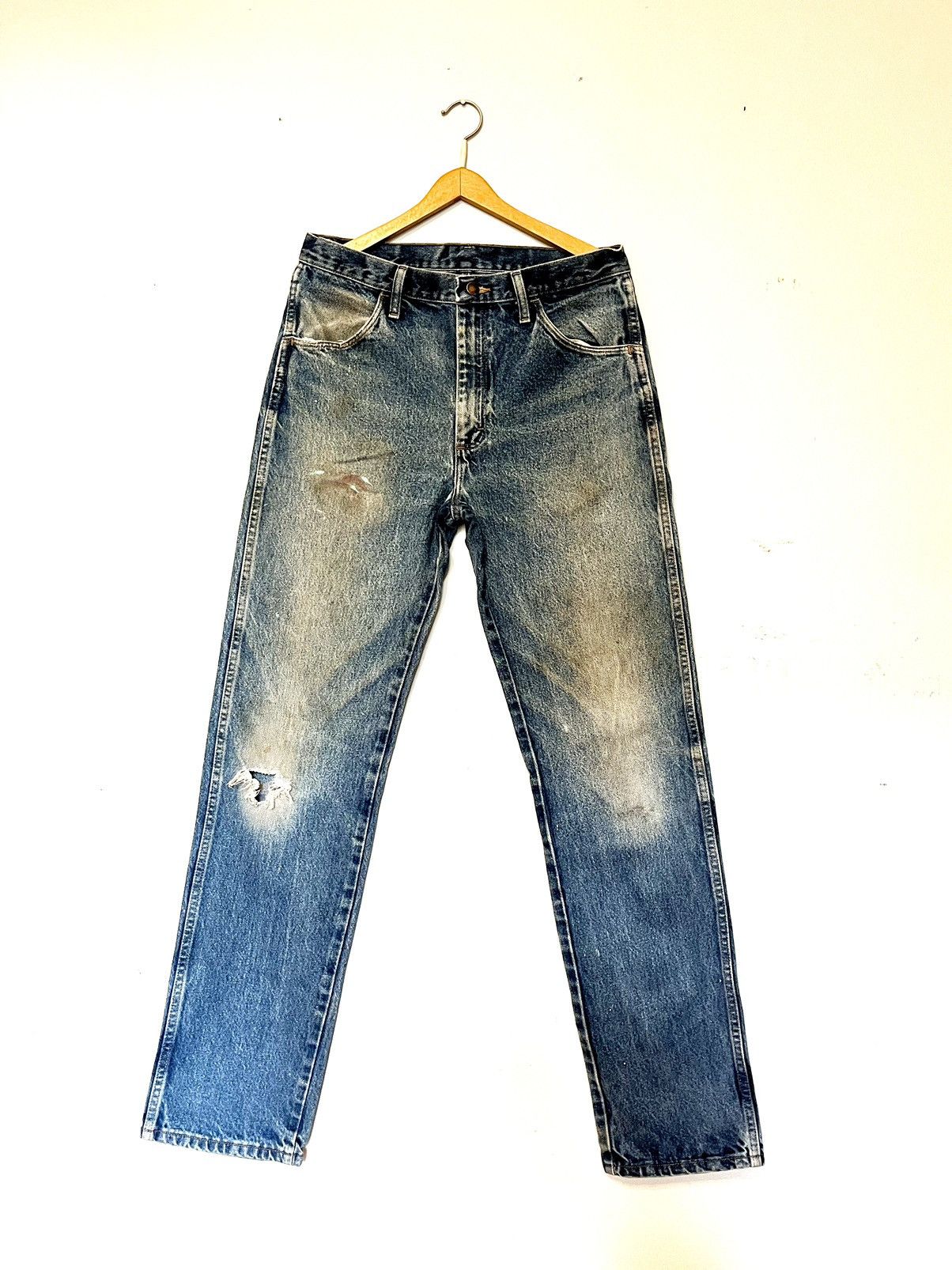 Japanese Brand × Rustler Vintage Rustler Distressed Jeans Size US 32 / EU 48 - 1 Thumbnail