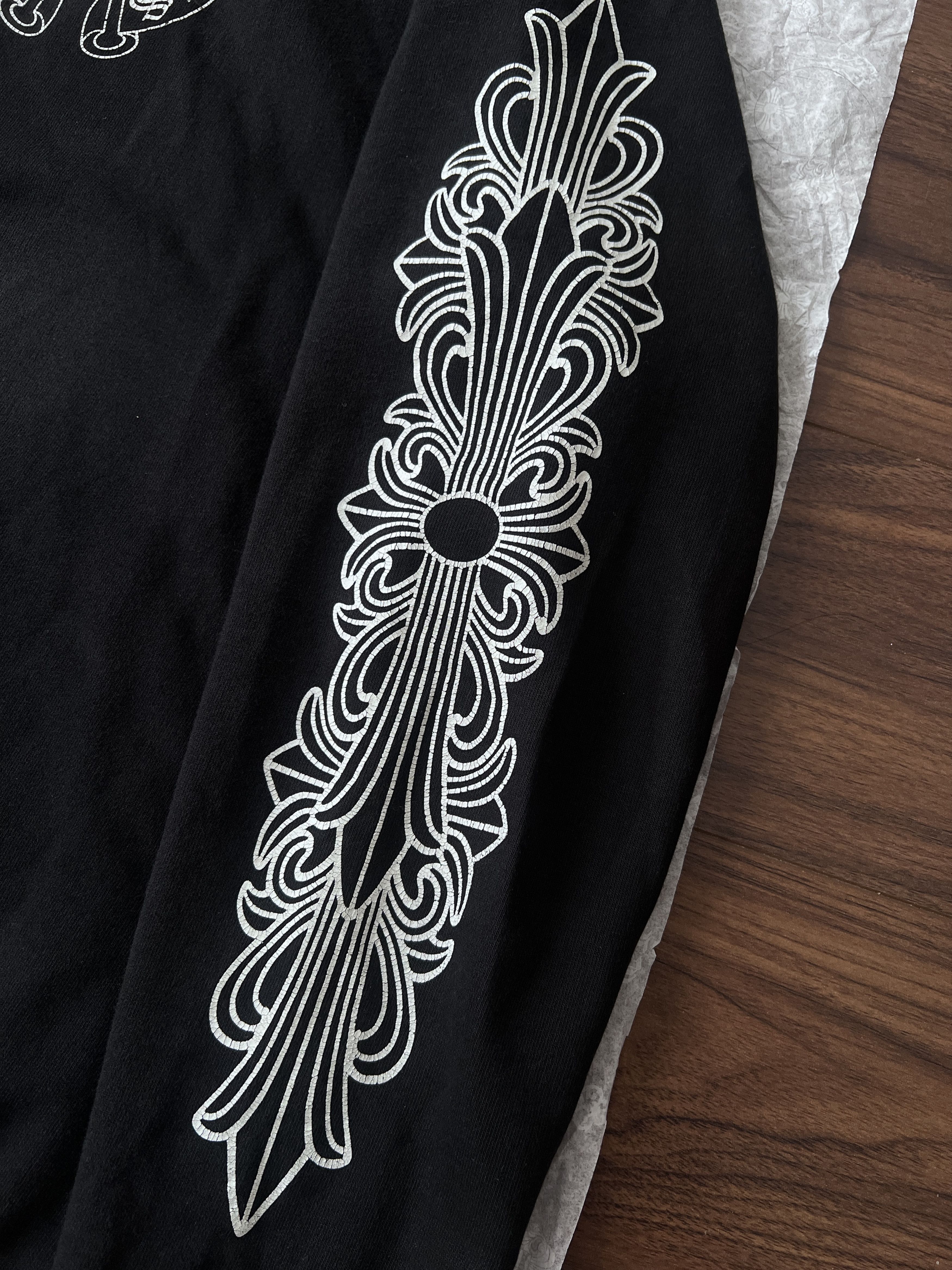 Chrome Hearts Chrome Hearts Floral Horseshoe Logo Hoodie Size US M / EU 48-50 / 2 - 12 Thumbnail
