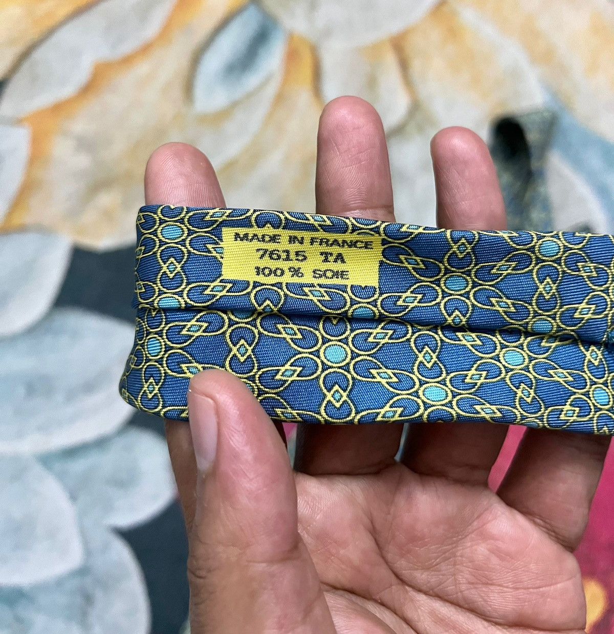 Hermes Hermes Vintage Tie Size ONE SIZE - 4 Thumbnail
