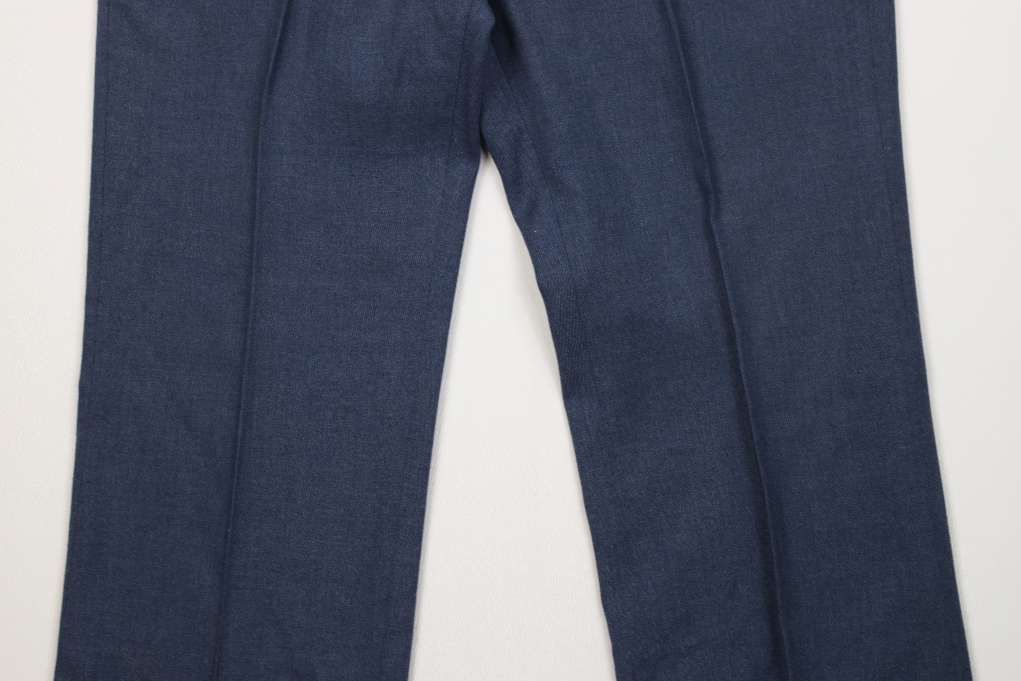 Vintage Vintage 70s Streetwear Wool Flared Wide Leg Chino Pants USA Size US 36 / EU 52 - 3 Thumbnail