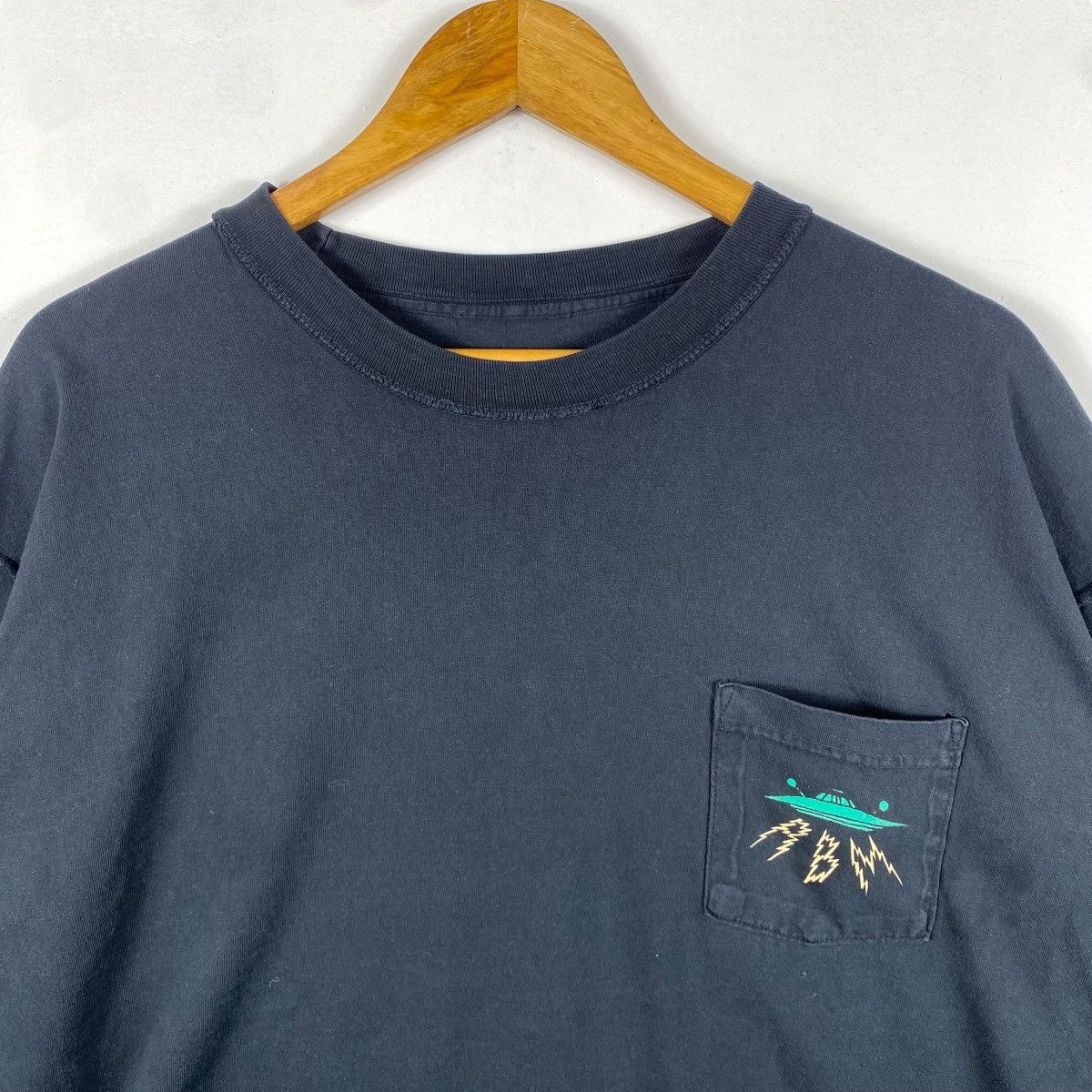 Real Bad Man REAL BAD MAN Graphic Longsleeve Pocket Tee Shirt Extra Large Size US XL / EU 56 / 4 - 7 Thumbnail