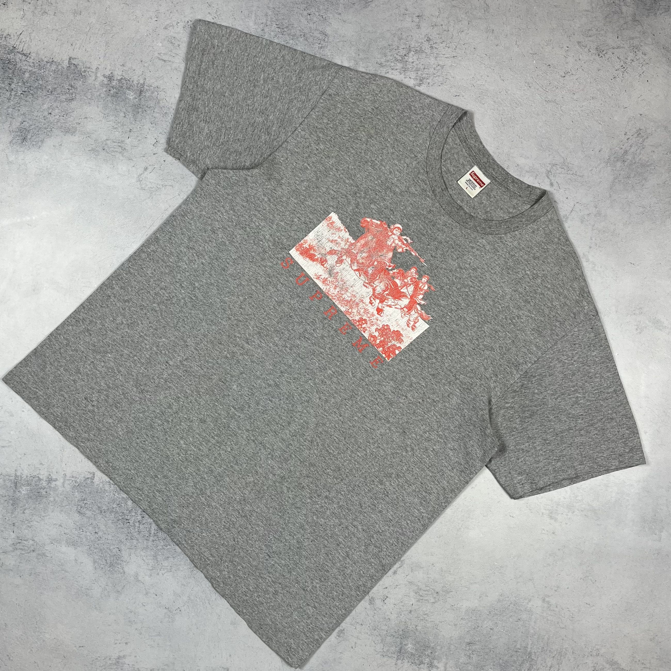 Supreme Supreme Riders Big Logo T Shirt SS19 Size US L / EU 52-54 / 3 - 1 Thumbnail