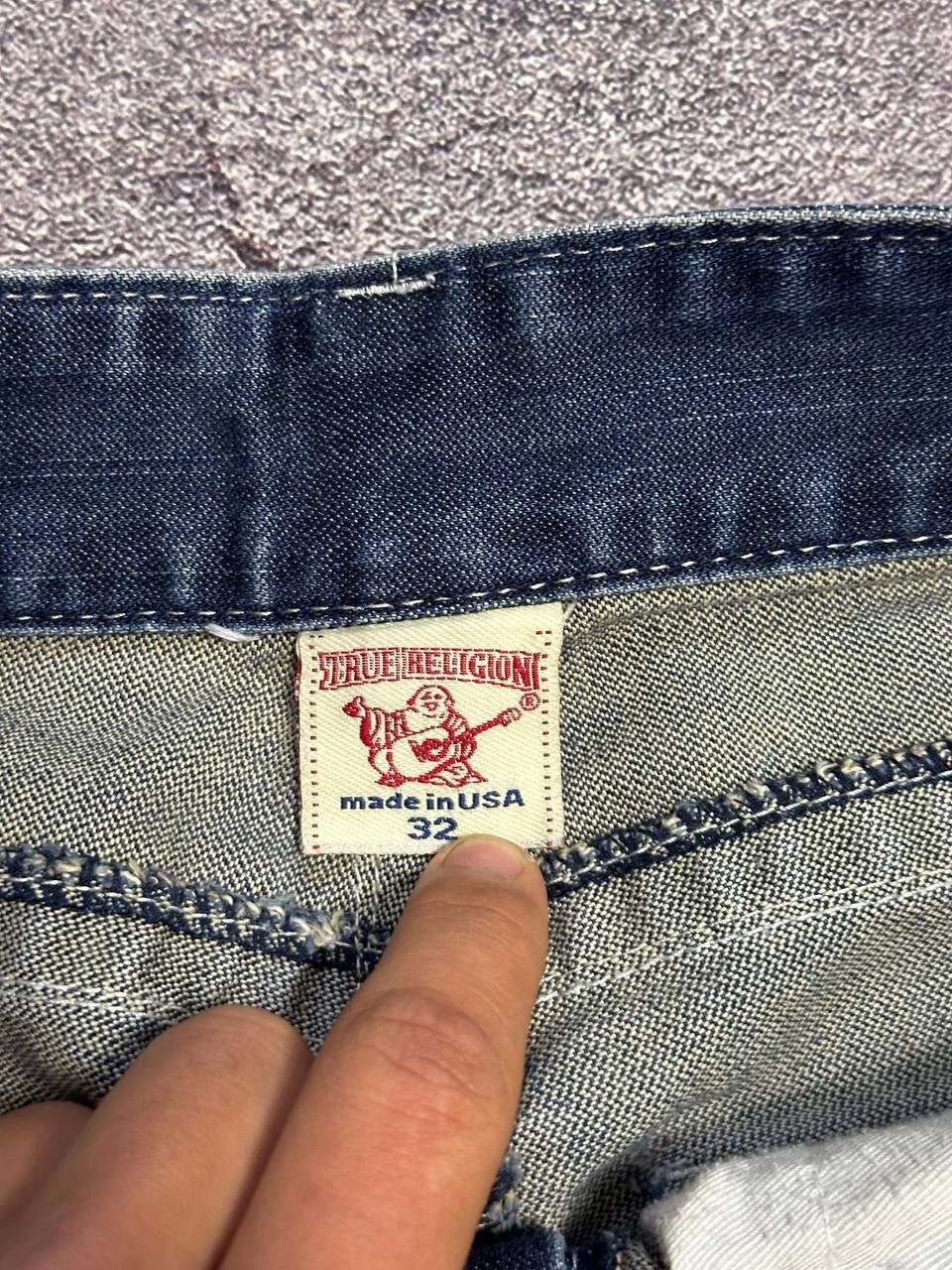 Jean × True Religion Vintage True Religion Straight Cut Jeans Size US 32 / EU 48 - 4 Thumbnail