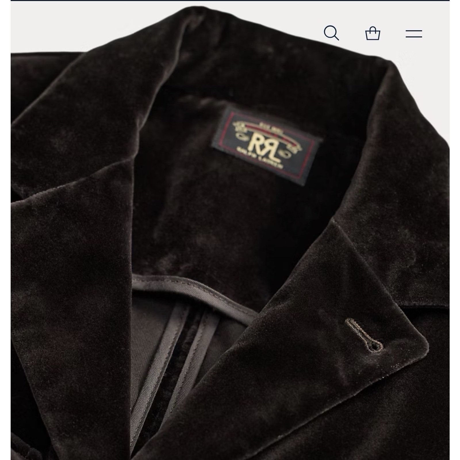 RRL Ralph Lauren RRL Ralph Lauren Women's Cotton Velvet Jacket Size US 2 NWT! Size XS / US 0-2 / IT 36-38 - 5 Thumbnail