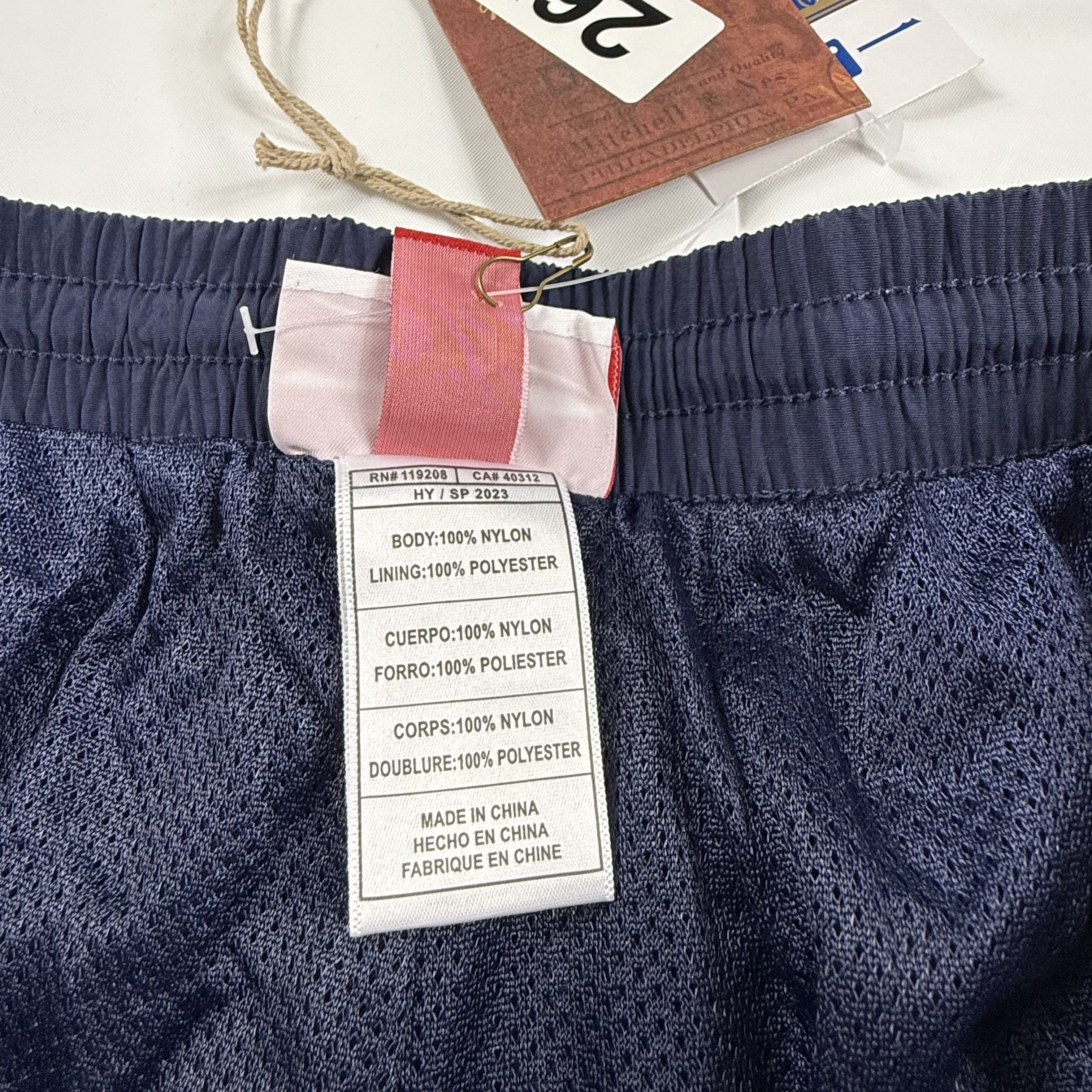 Mitchell & Ness Mitchell & Ness New York Yankees World Series Nylon Shorts Size US 39 - 7 Thumbnail