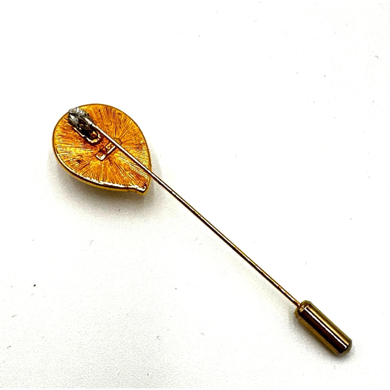 Monet Monet Mark VTG Faux Pearl & Gold Teardrop Brooch Pin 3" Size ONE SIZE - 3 Thumbnail