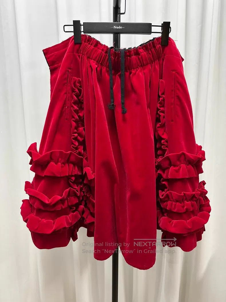 Comme des Garcons Comme des Garcons size S Velvet Cupcake Skirt Size 23" - 1 Thumbnail