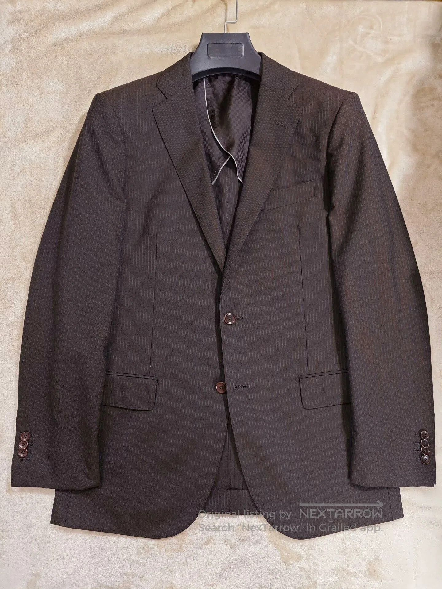 Colombo Italian Colombo Wool Half-Lined Suit. Size US S / EU 44-46 / 1 - 2 Thumbnail