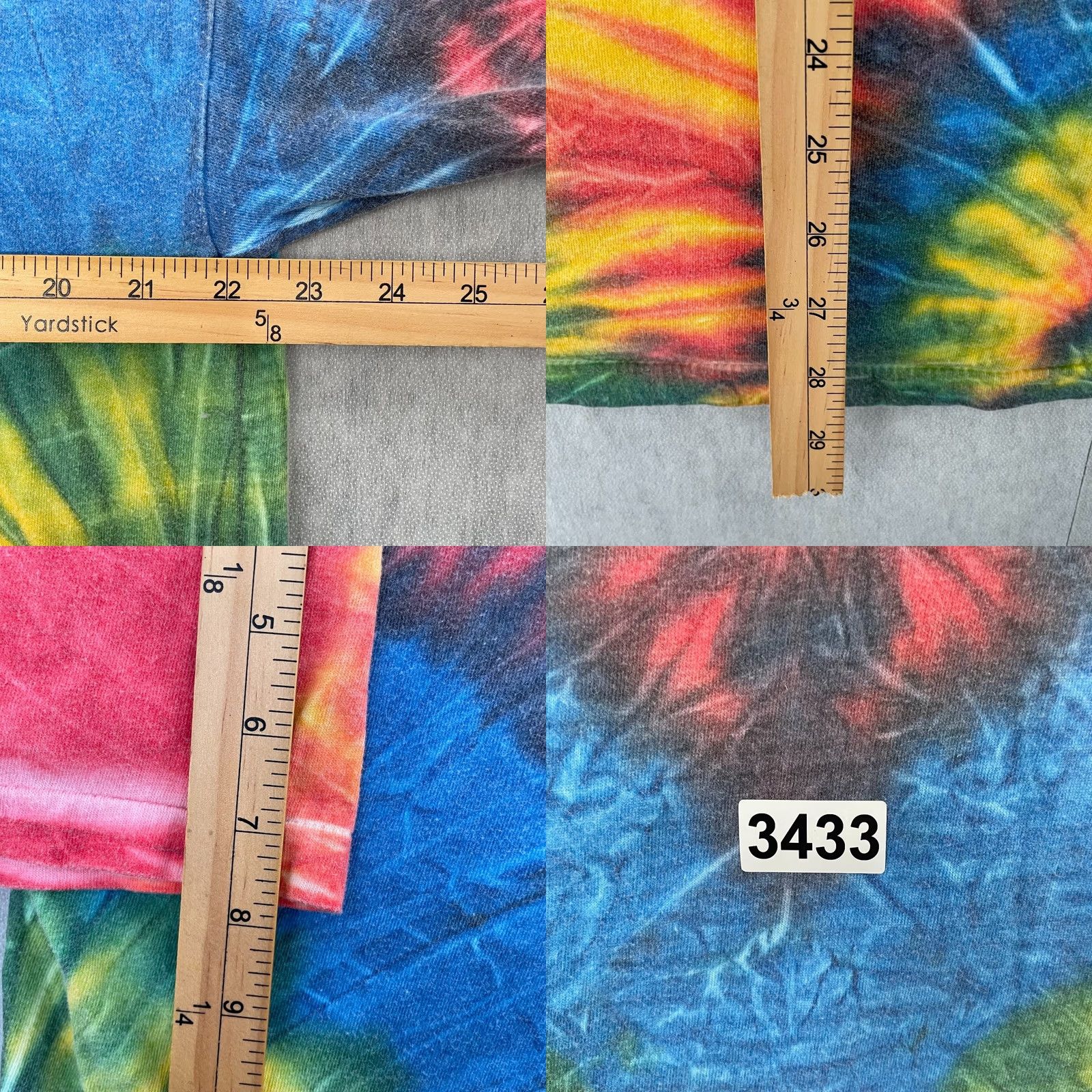 Vintage VINTAGE Jamaica Shirt Adult Medium Tie Dye Smile Mon Embroidered Mens M 90s Size US M / EU 48-50 / 2 - 8 Thumbnail