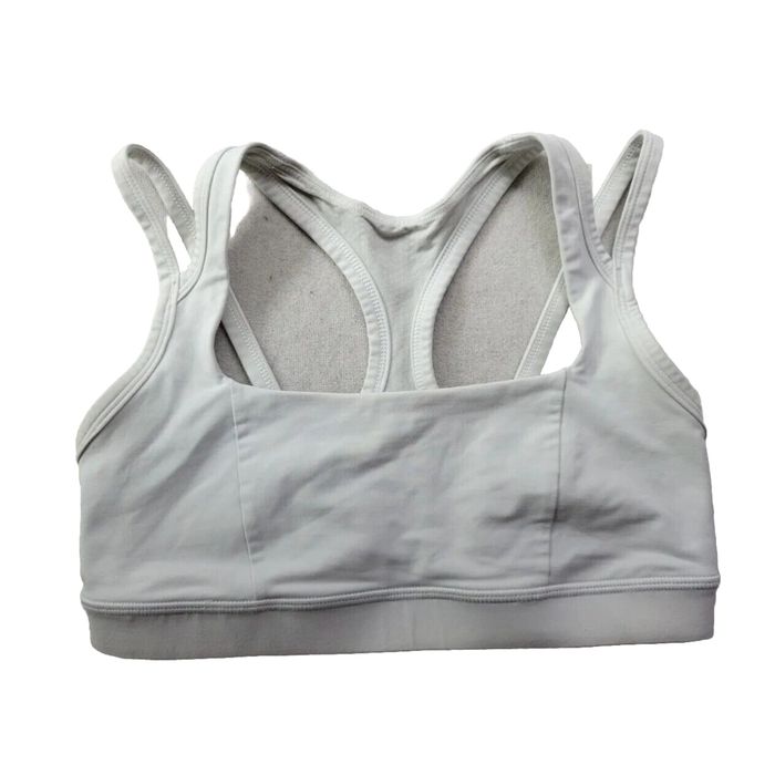 Lululemon Lululemon Splendour Bra Women's 6 White Sports Bra Strappy Back  Stretch