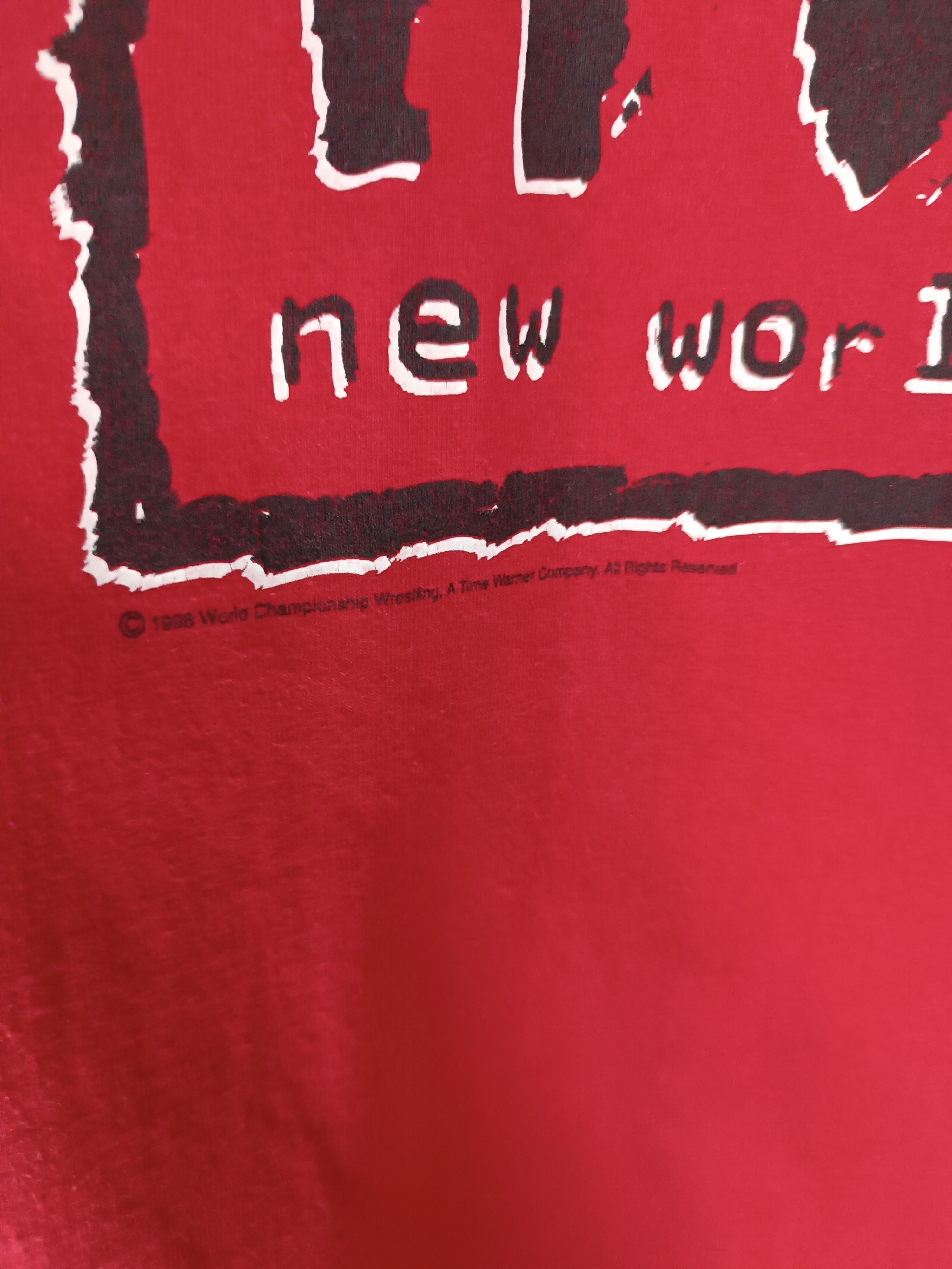 Vintage VINTAGE 90'S N.W.O NEW WORLD ORDER HOGAN NASH VERY RARE TEE Size US S / EU 44-46 / 1 - 11 Thumbnail