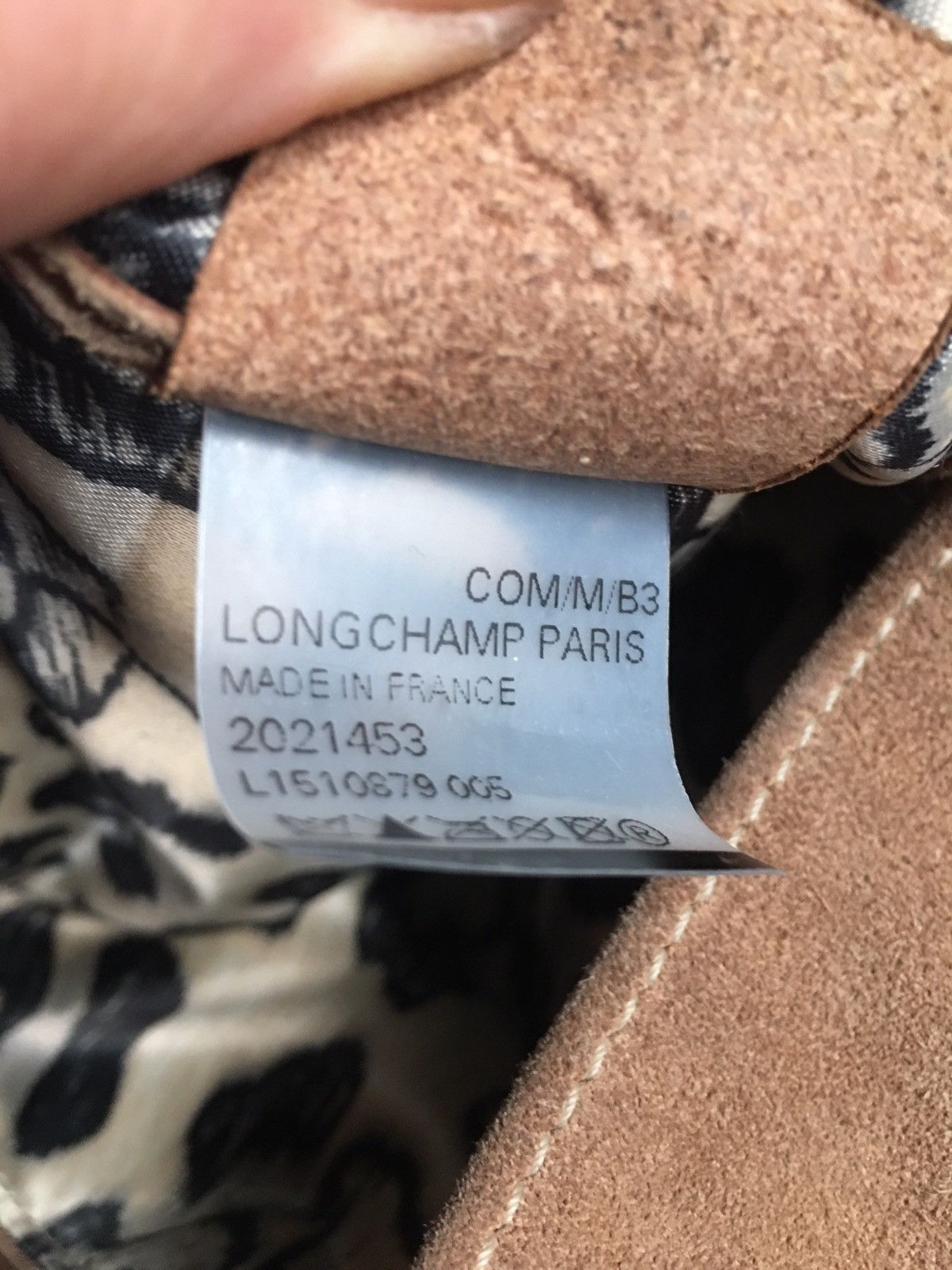 Longchamp Longchamp Paris Rocks Folk Suede Chain Flap Shoulder Bag Size ONE SIZE - 14 Thumbnail