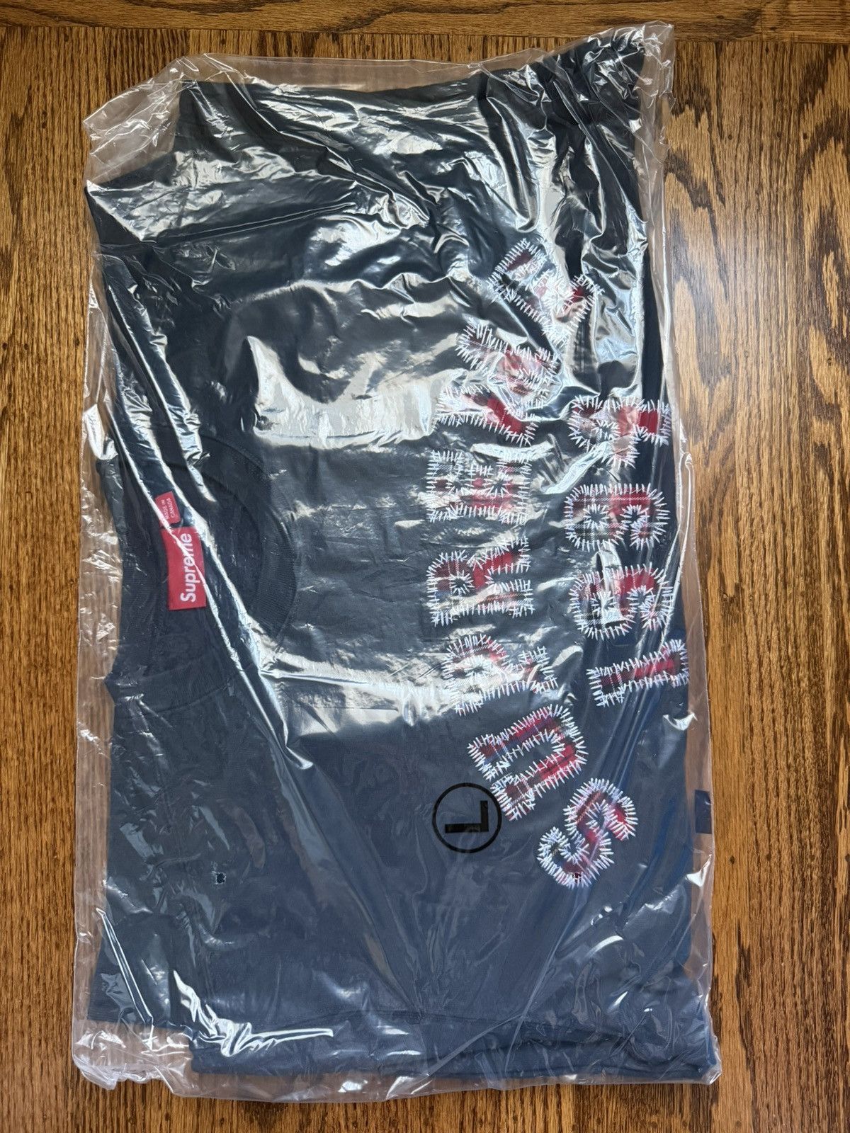 Supreme Supreme Plaid Arc Logo Crewneck Size US L / EU 52-54 / 3 - 2 Thumbnail