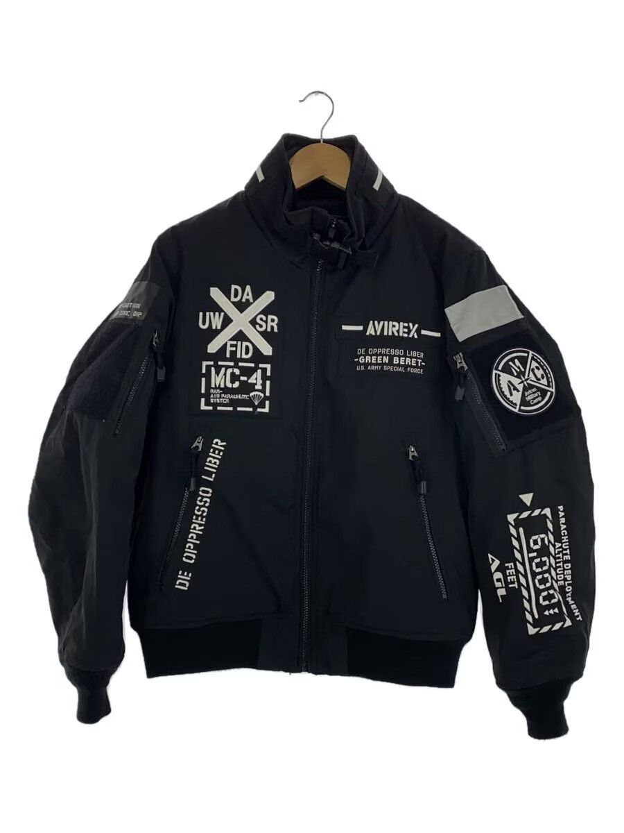 Avirex Avirex Plain Polyester Flight Jacket Black Size US M / EU 48-50 / 2 - 1 Thumbnail