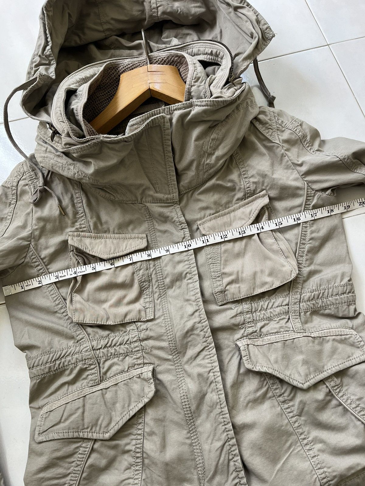 If Six Was Nine 💥 2000s GOA Bono Cyber Military Jacket Size S / US 4 / IT 40 - 9 Thumbnail