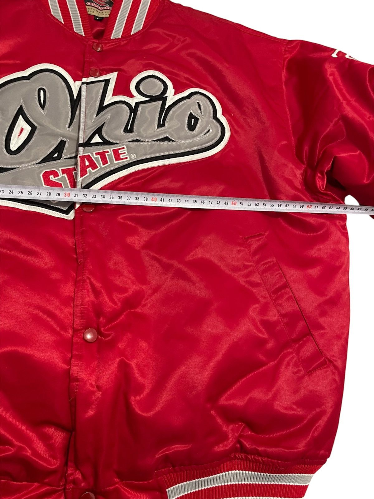Colosseum Athletics Ohio State Satin Bomber Jacket Buckeyes Colosseum Size US L / EU 52-54 / 3 - 7 Thumbnail