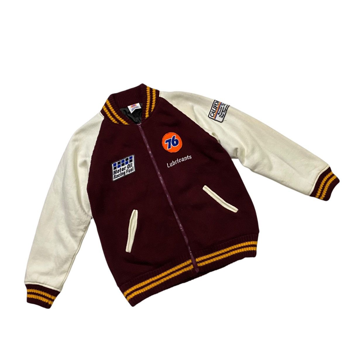 Sports Specialties × Vintage 76 Lubricant knit bomber jacket Size US L / EU 52-54 / 3 - 7 Thumbnail