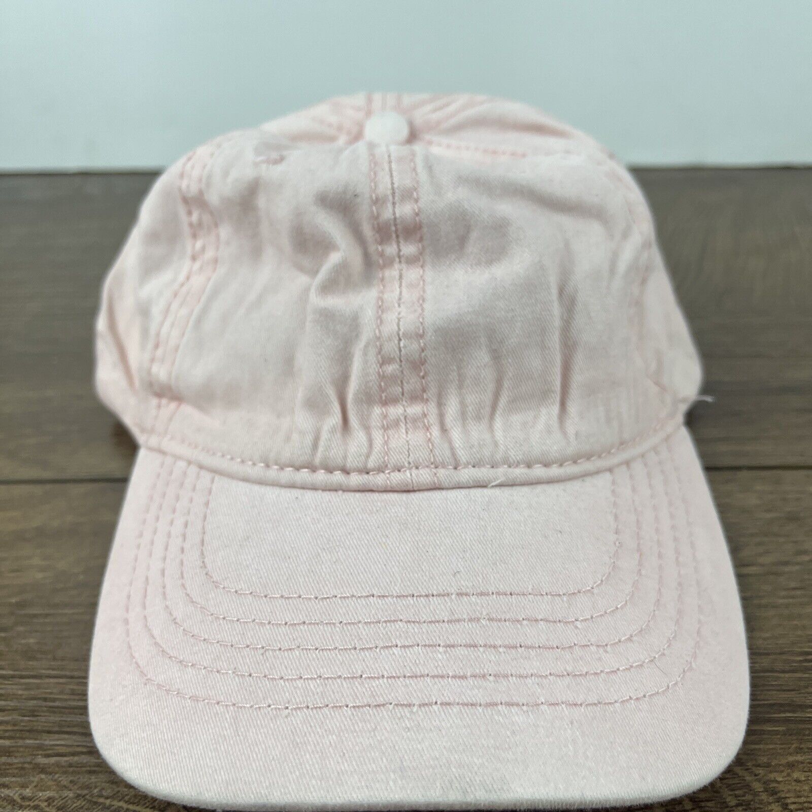 Other Plain Pink Cap Baseball Pink Hat Adjustable Adult Size Hat P Size ONE SIZE - 6 Thumbnail