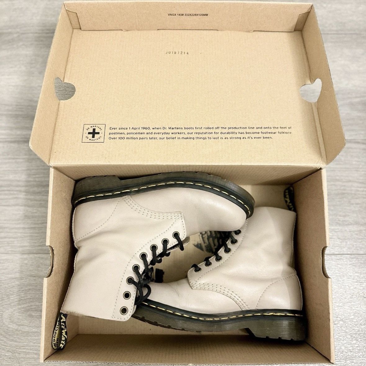 Dr. Martens Dr. Martens 1460 Pascal Wanama Leather Boots Size US 6 / IT 36 - 8 Thumbnail