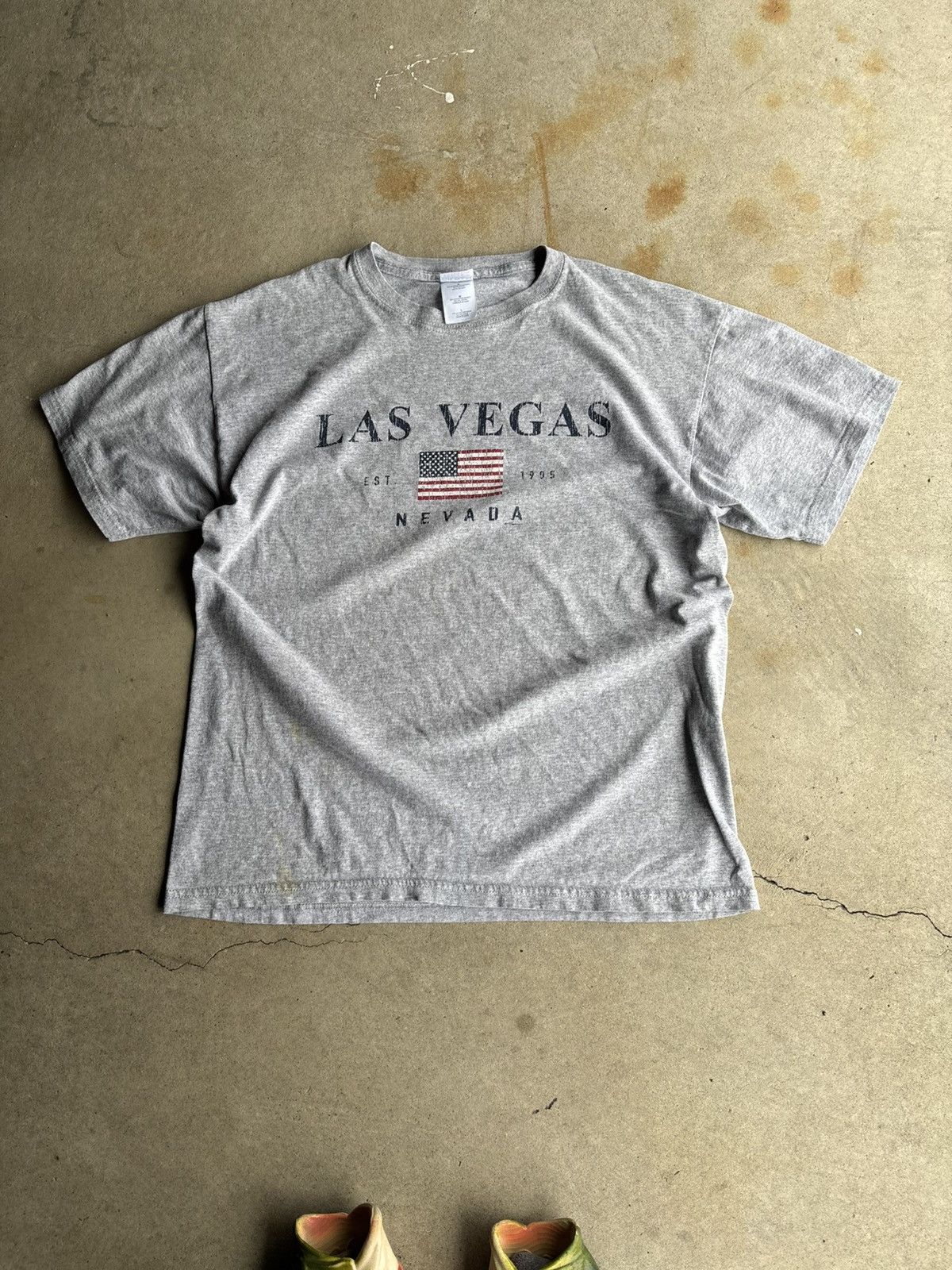 Other Vintage Early 2000s Las Vegas Nevada Heather Tourist Tee Size US L / EU 52-54 / 3 - 1 Thumbnail