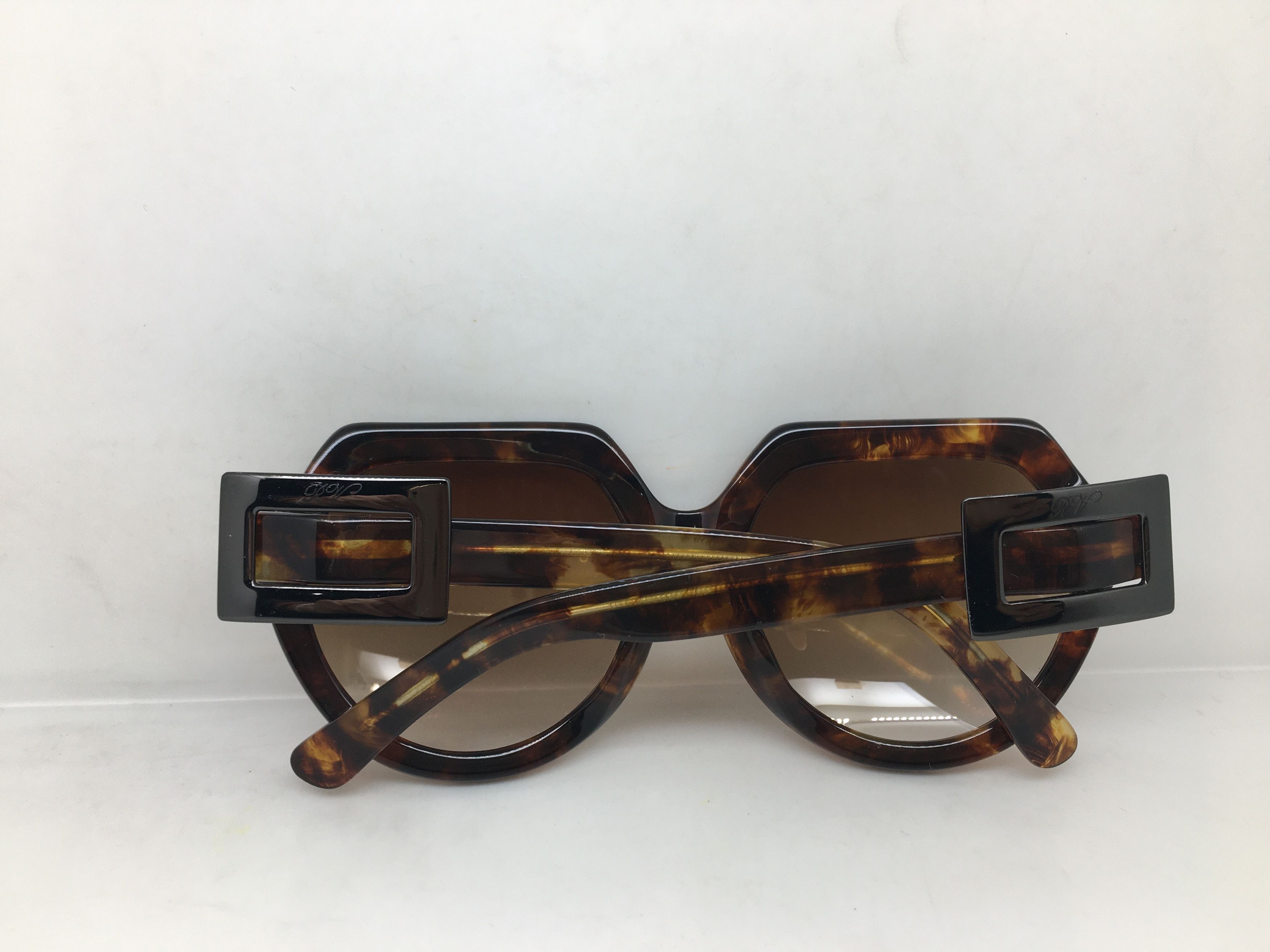 Other Handmade Roger Vivier Tortoise Sunglasses Frame Size ONE SIZE - 9 Thumbnail