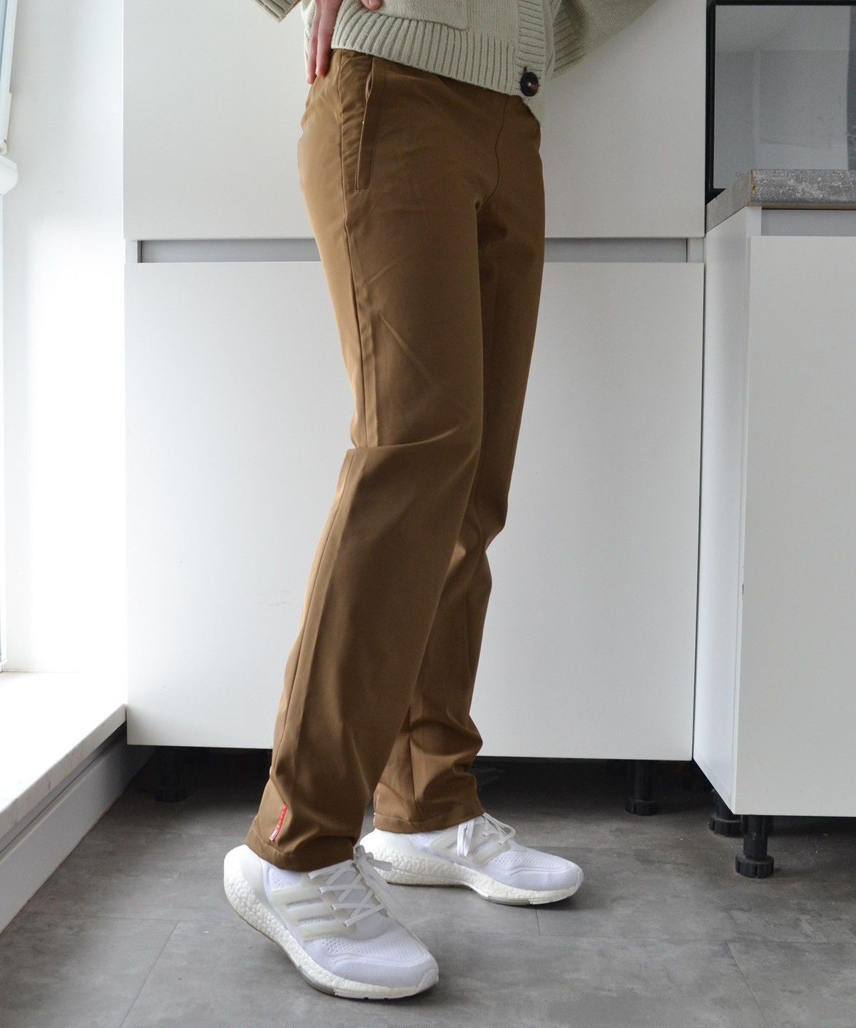 Prada 🔴 PRADA Pants Nylon Trousers Red Tab Sport Zip Gold Size 30" / US 8 / IT 44 - 3 Thumbnail